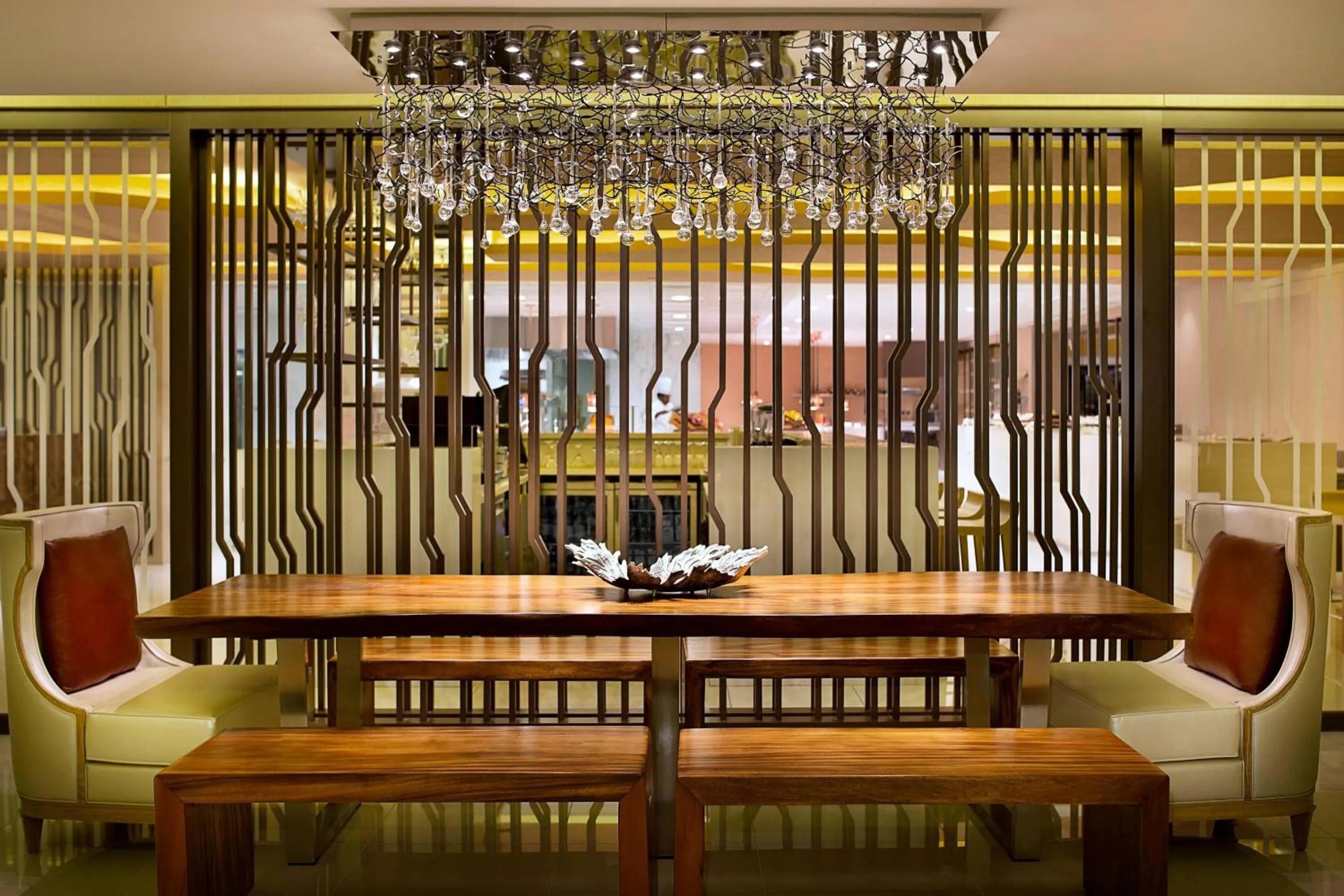 Kitchen or kitchenette in Al Habtoor Grand Resort, Autograph Collection