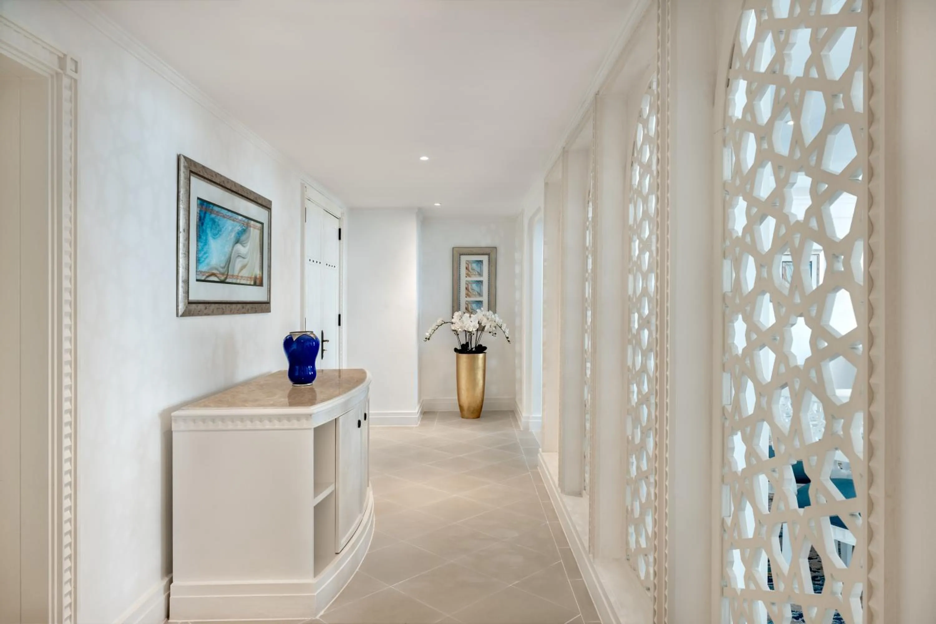 Living room in Al Habtoor Grand Resort, Autograph Collection