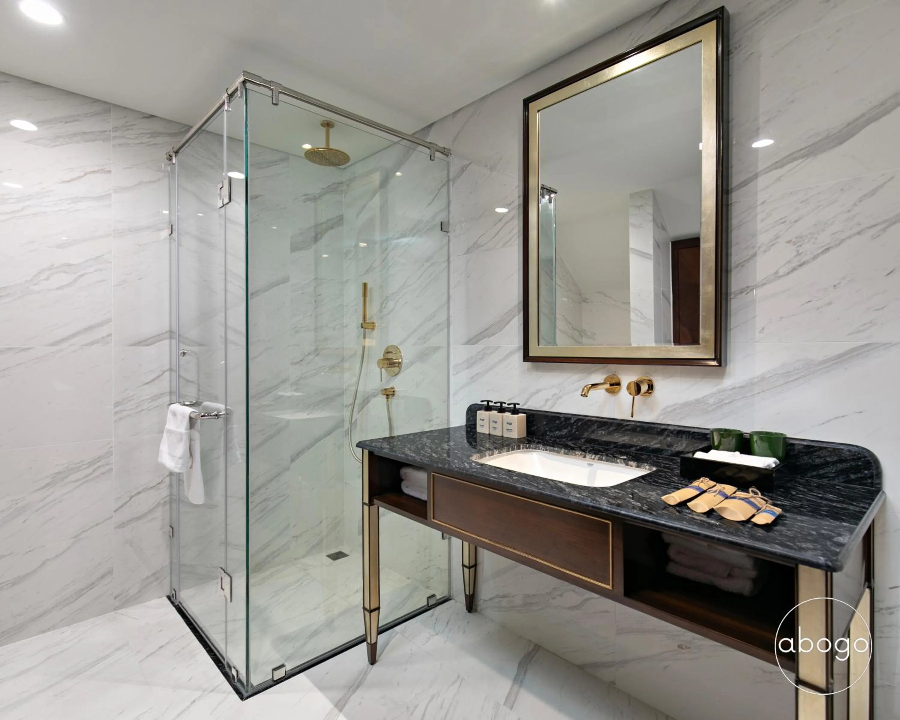 Shower in Abogo Resort Villas Luxury Da Nang