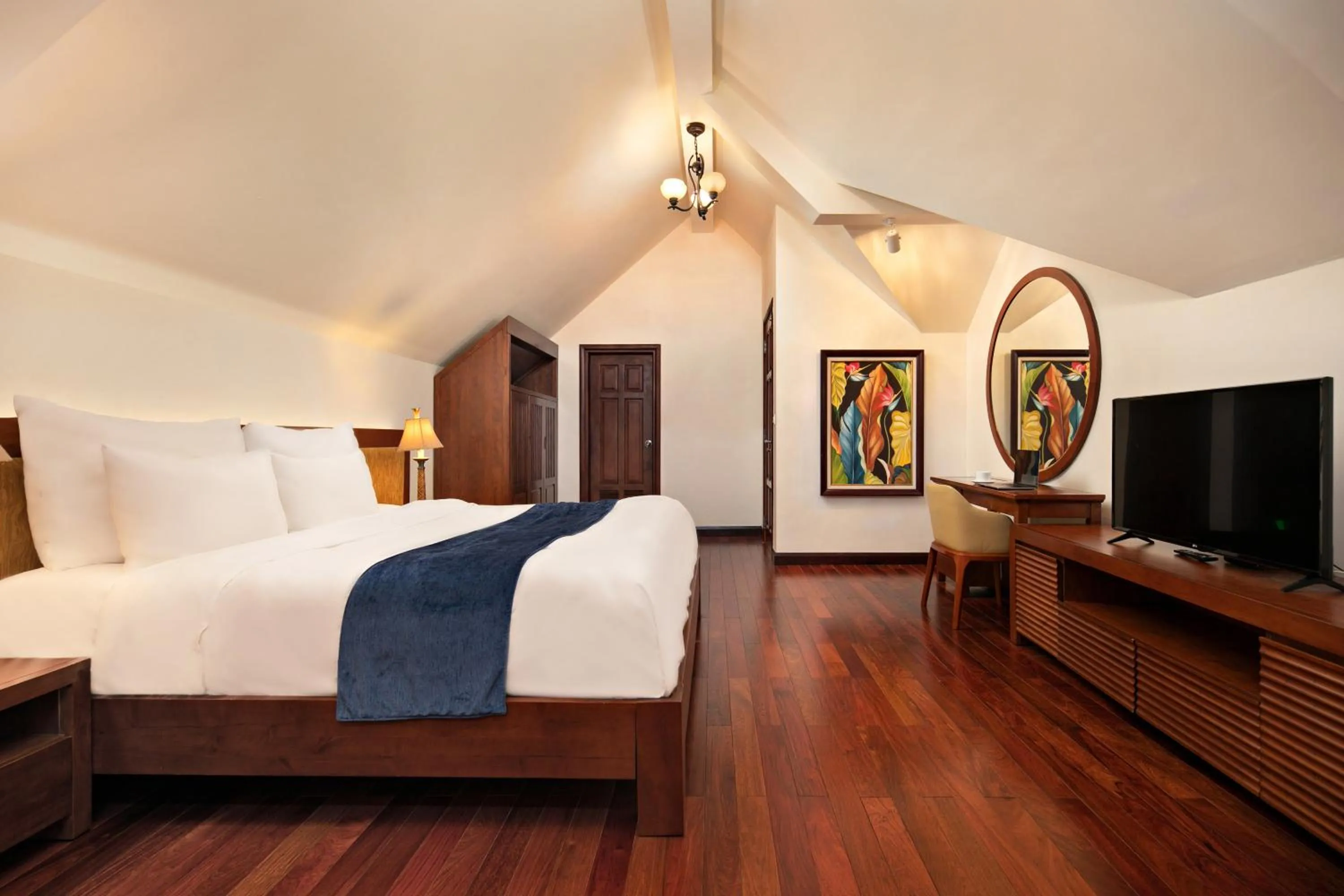 Bed in Abogo Resort Villas Luxury Da Nang