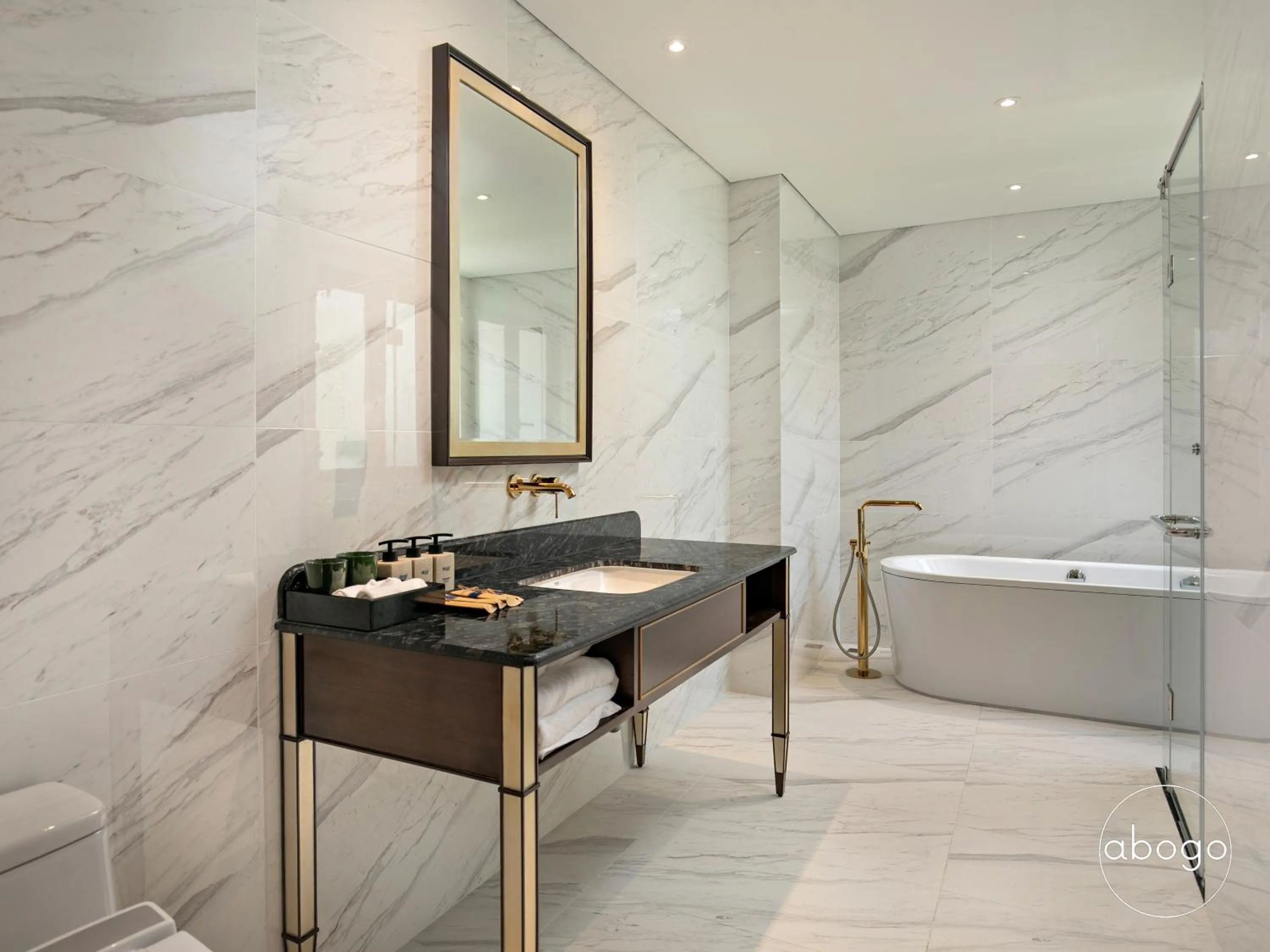 Shower in Abogo Resort Villas Luxury Da Nang