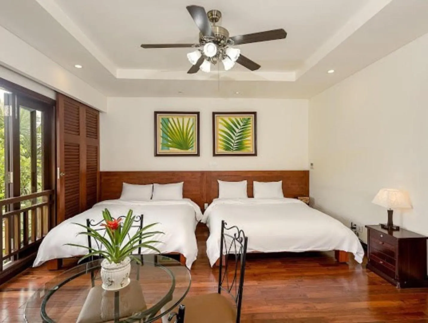 Bed in Abogo Resort Villas Luxury Da Nang
