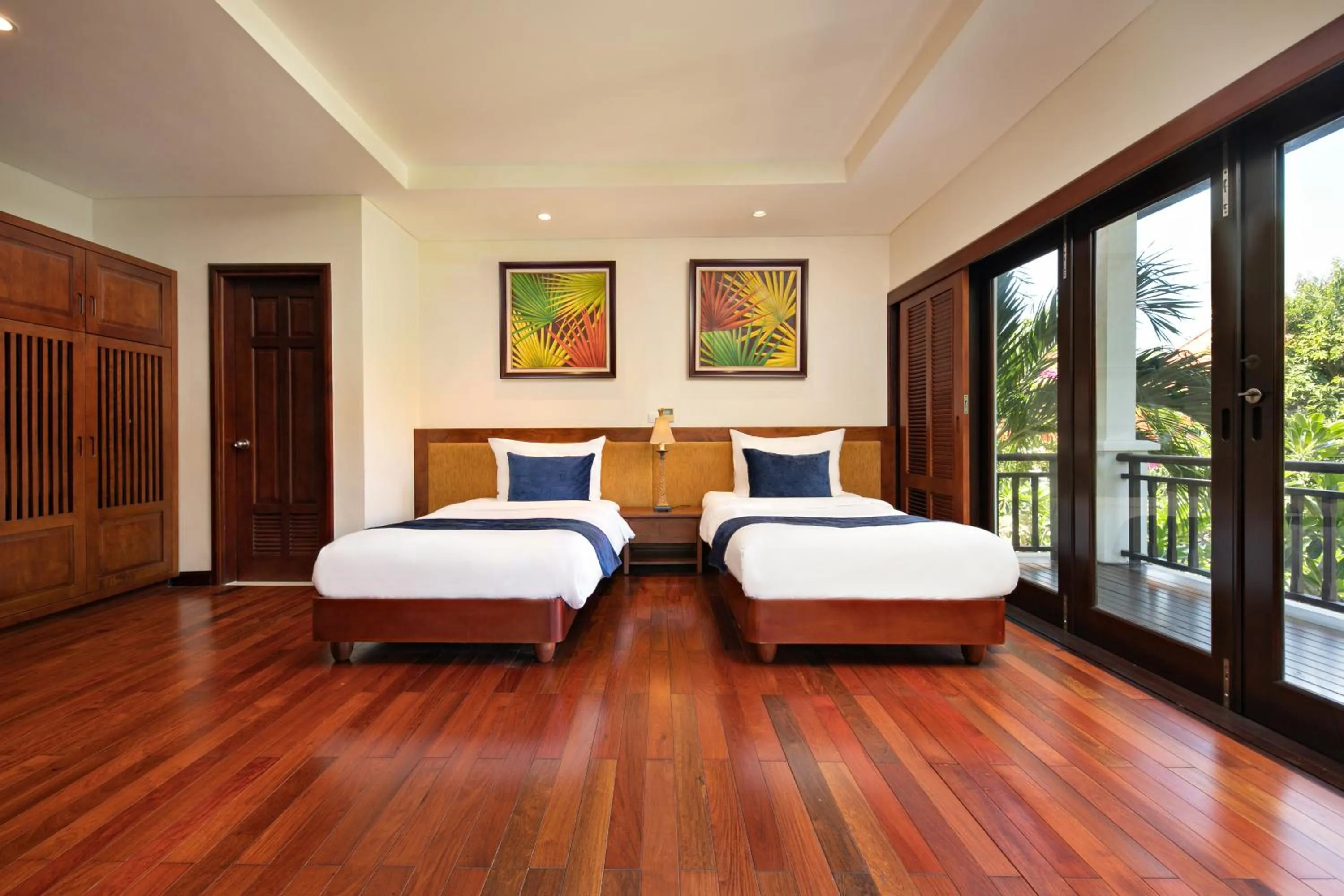 Bed in Abogo Resort Villas Luxury Da Nang