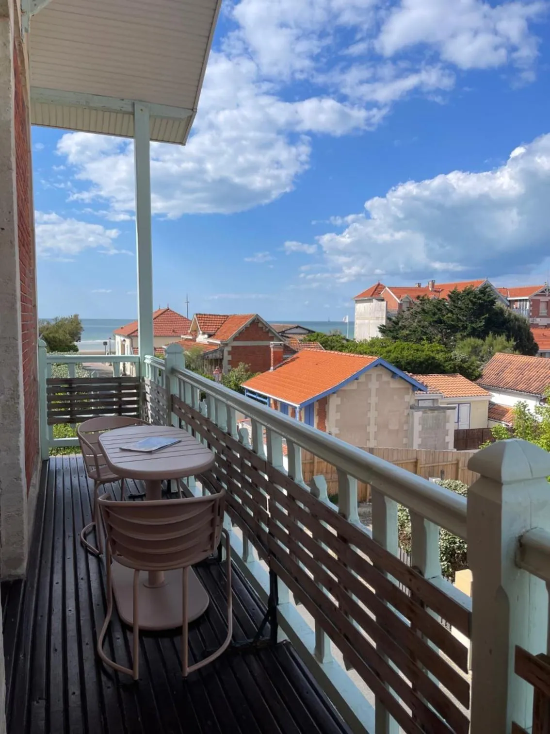 Balcony/Terrace in Hôtel Michelet Plage