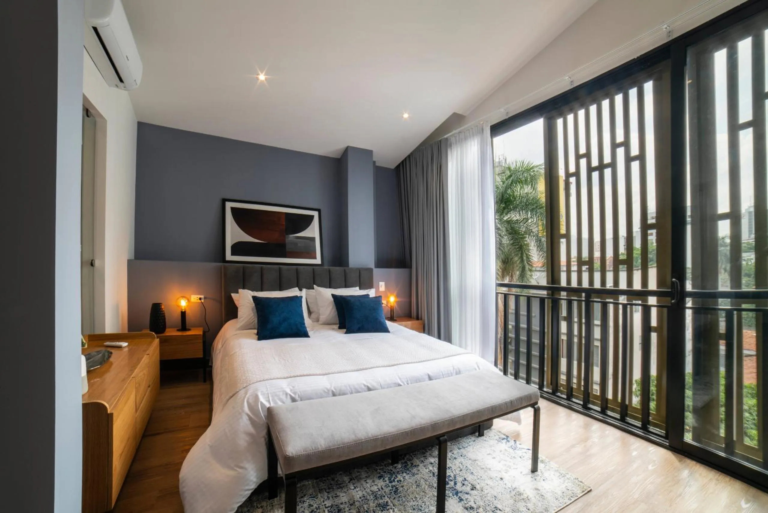 Bed in Cali River Suites by Yellowkey Capital