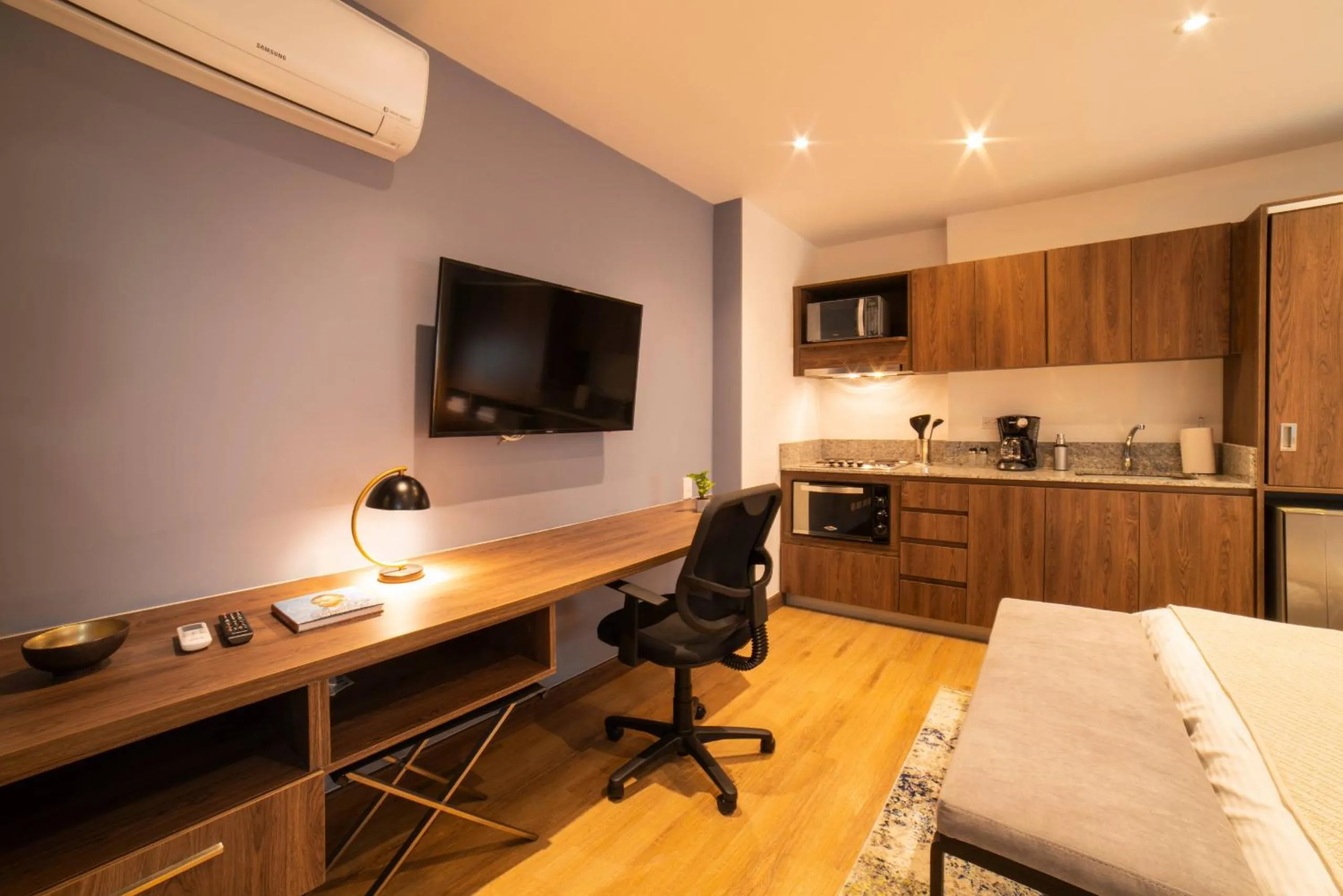 Decorative detail, Bed in Cali River Suites by Yellowkey Capital