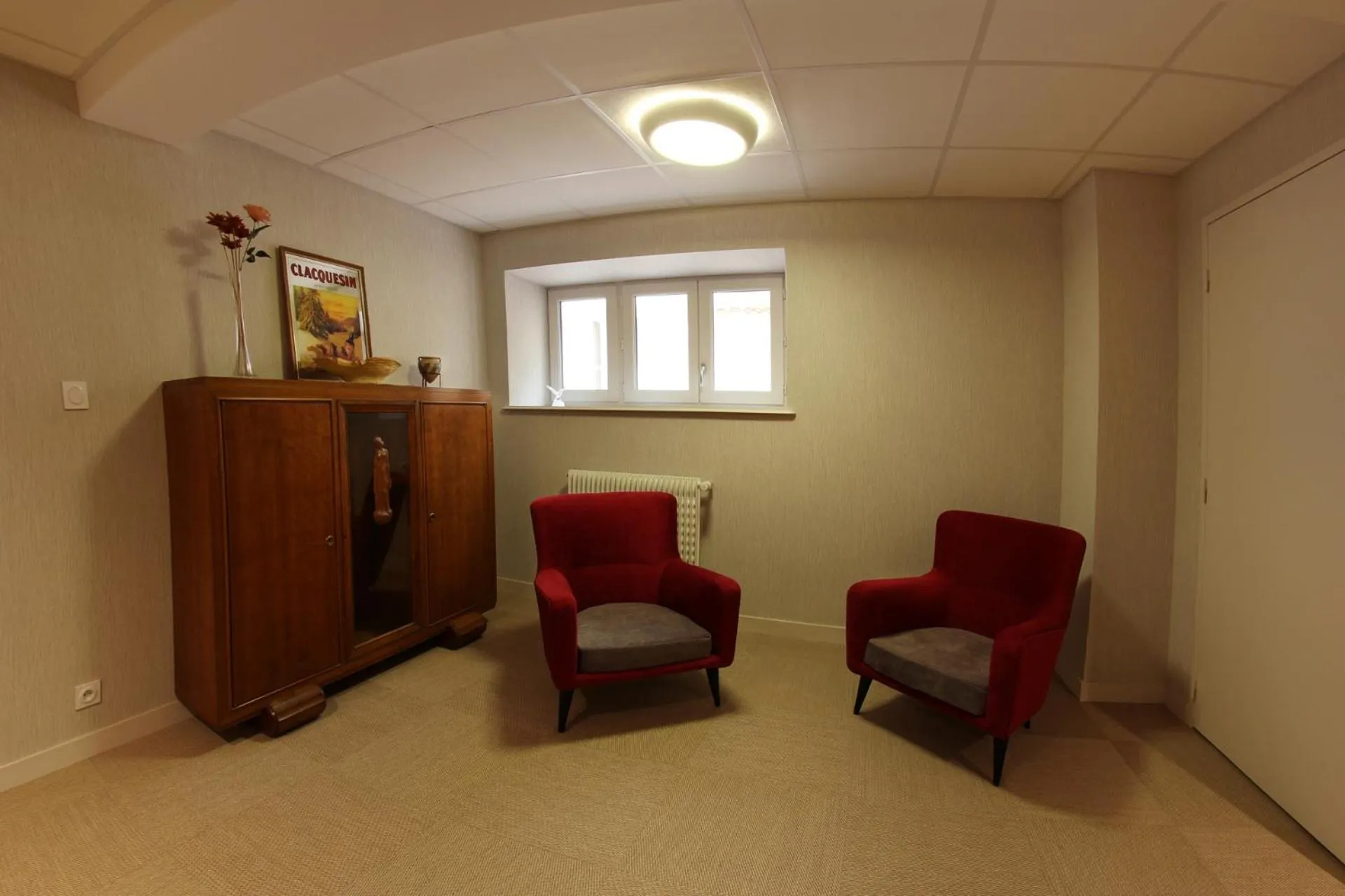 Lobby or reception in Hotel De L'Abbaye