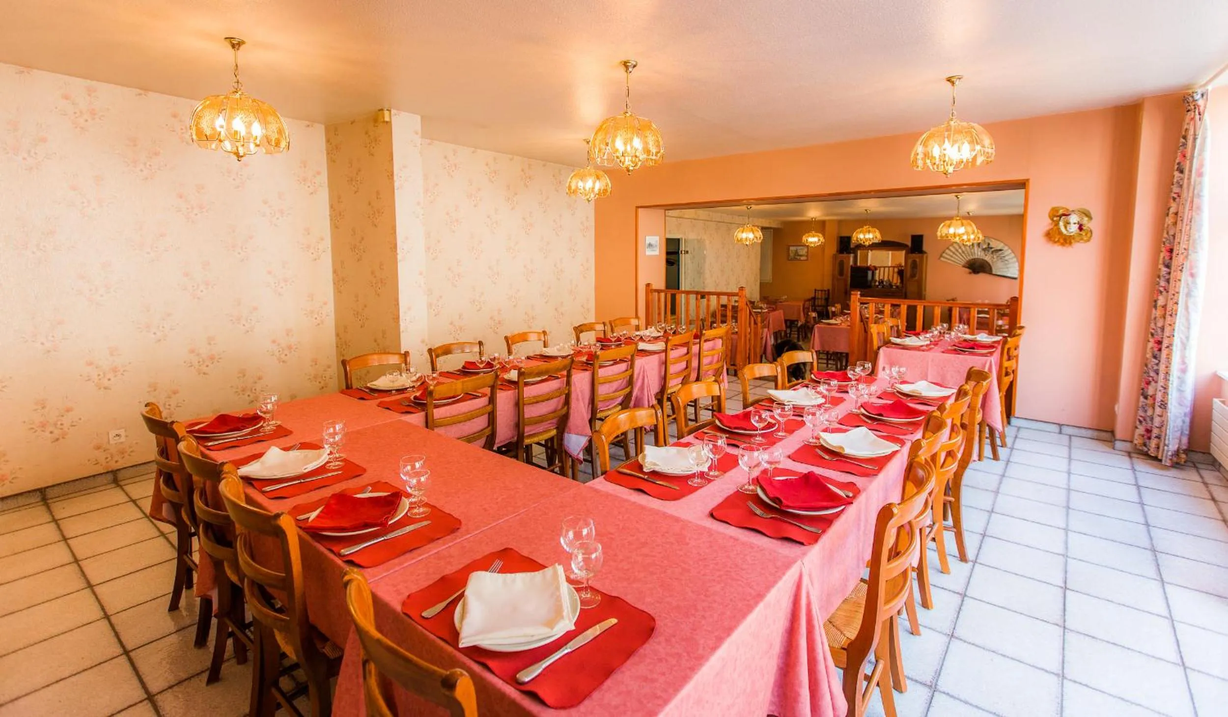 Dining area in Hotel De L'Abbaye