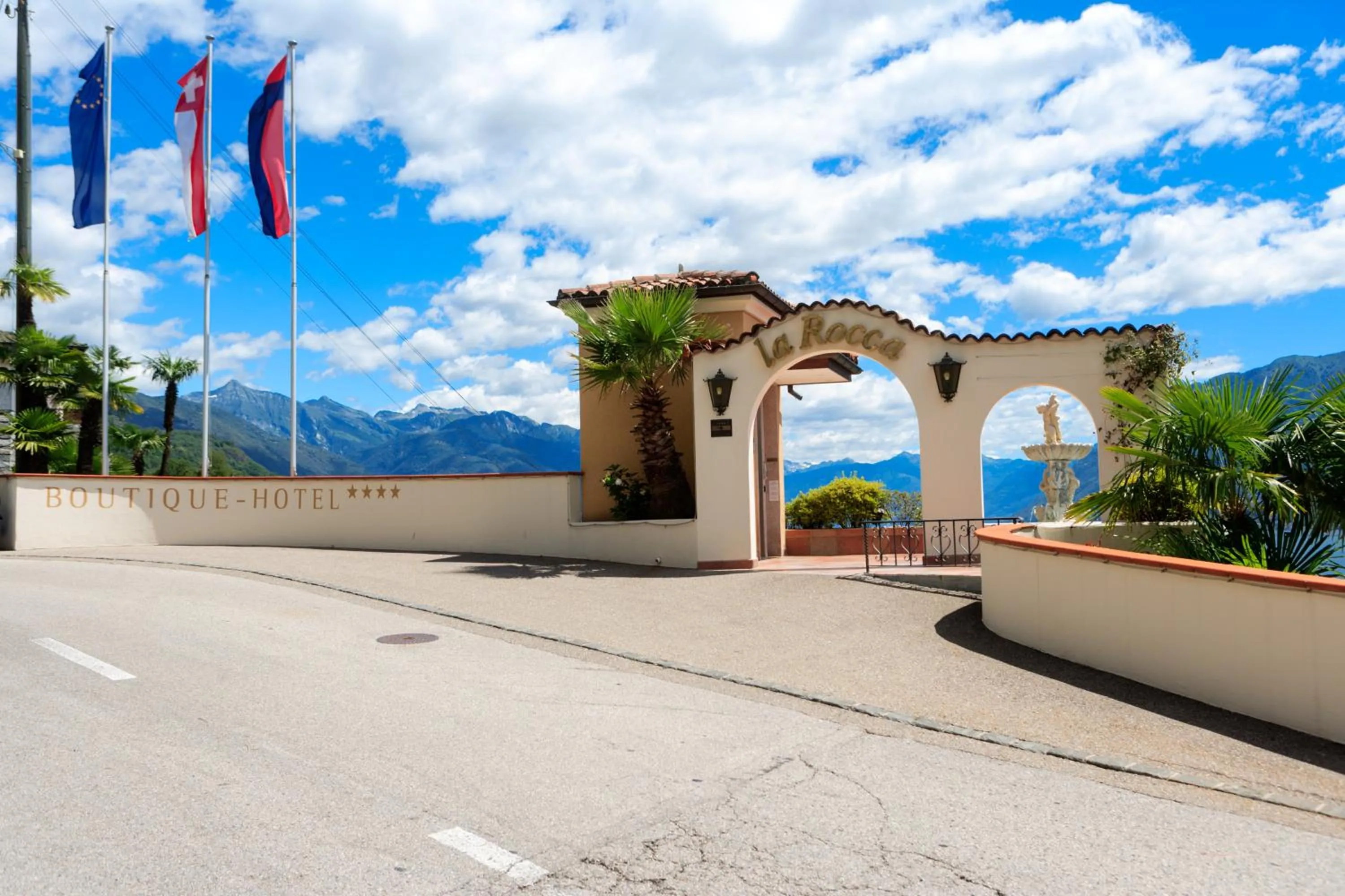 Facade/entrance in Boutique Hotel La Rocca