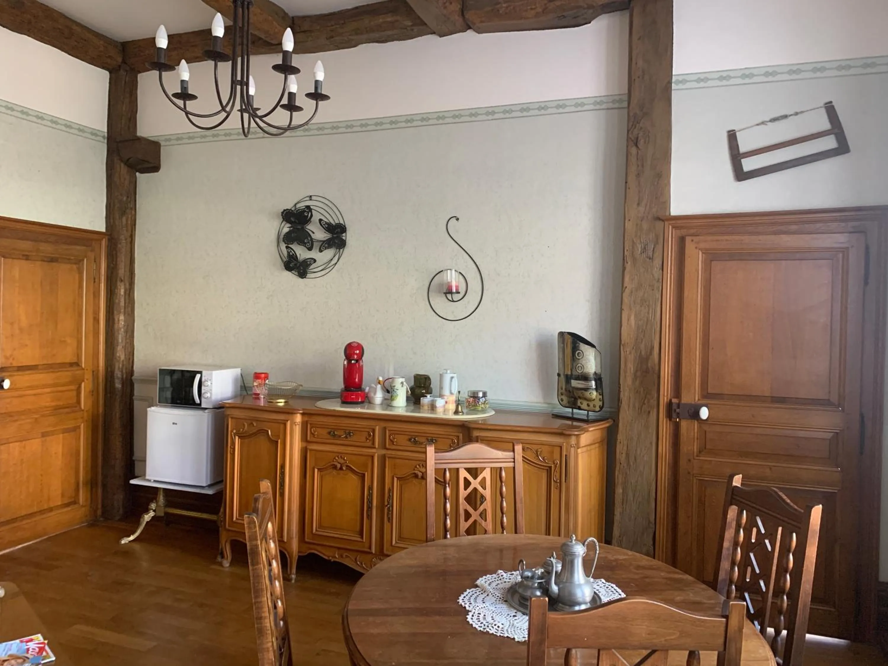 Coffee/tea facilities in Chambres d'hôtes dans une maison de caractère