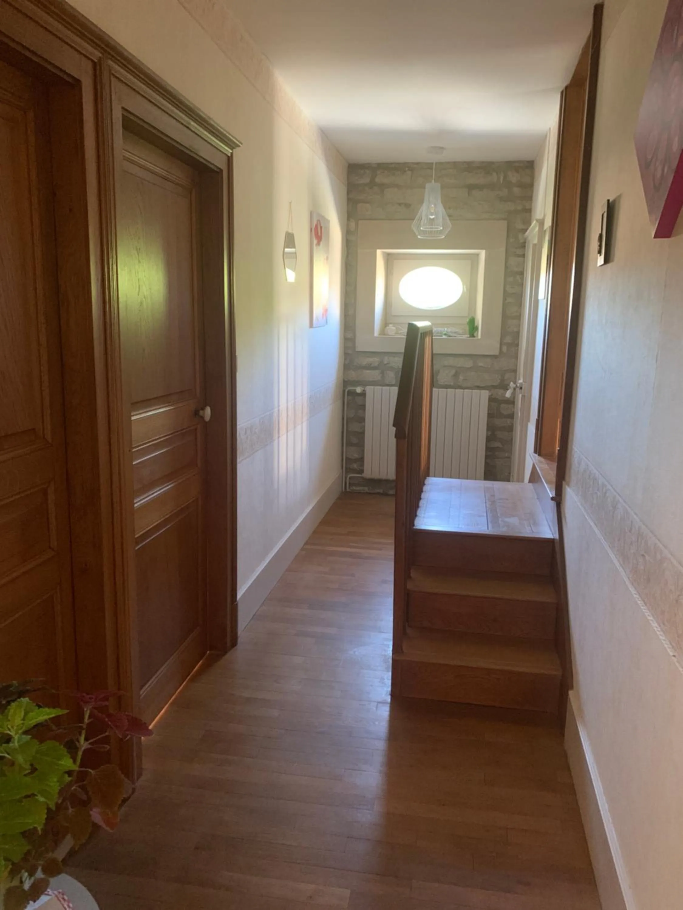 Bed in Chambres d'hôtes dans une maison de caractère