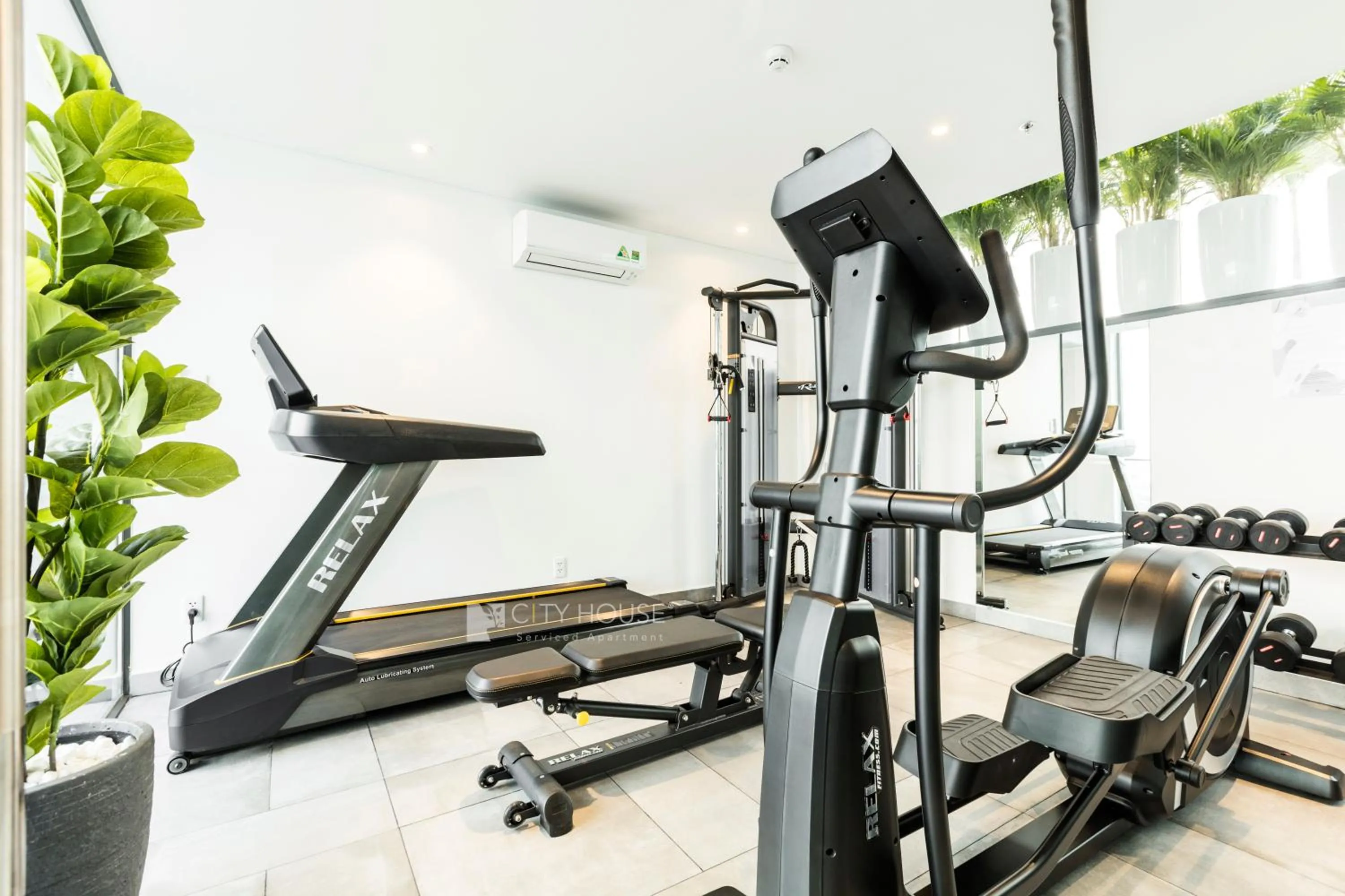 Fitness centre/facilities in CityHouse - Kim Nguyên