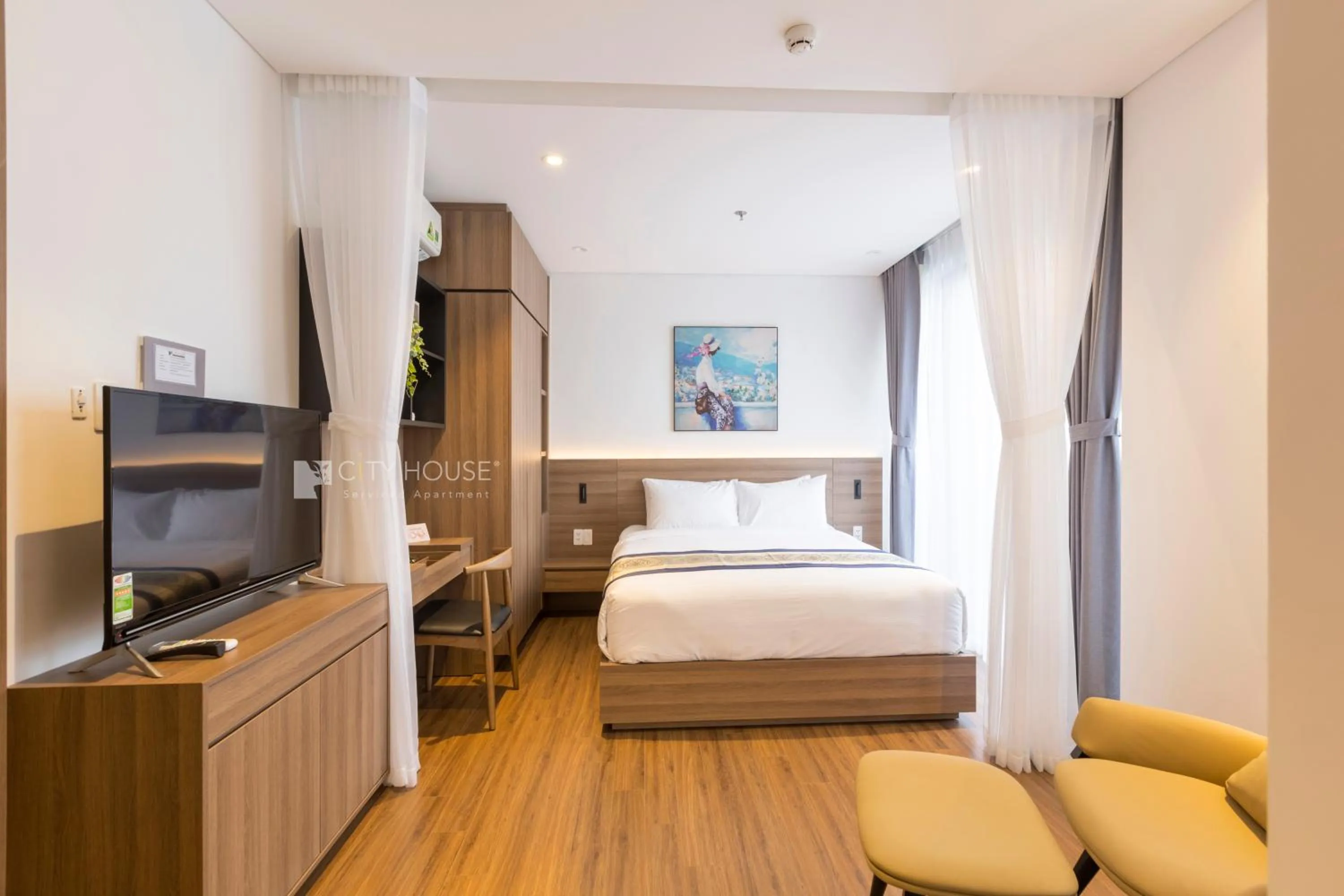 TV and multimedia, Bed in CityHouse - Kim Nguyên