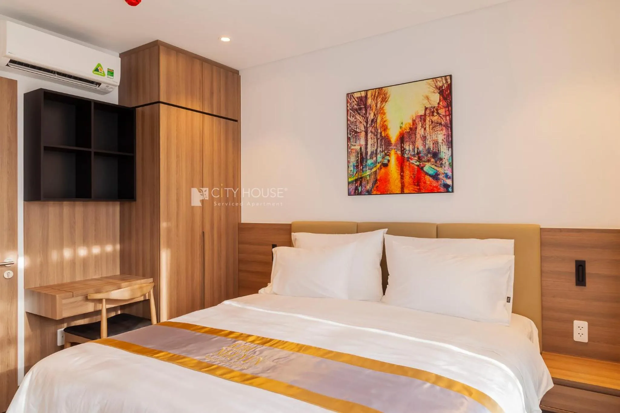 Bedroom, Bed in CityHouse - Kim Nguyên