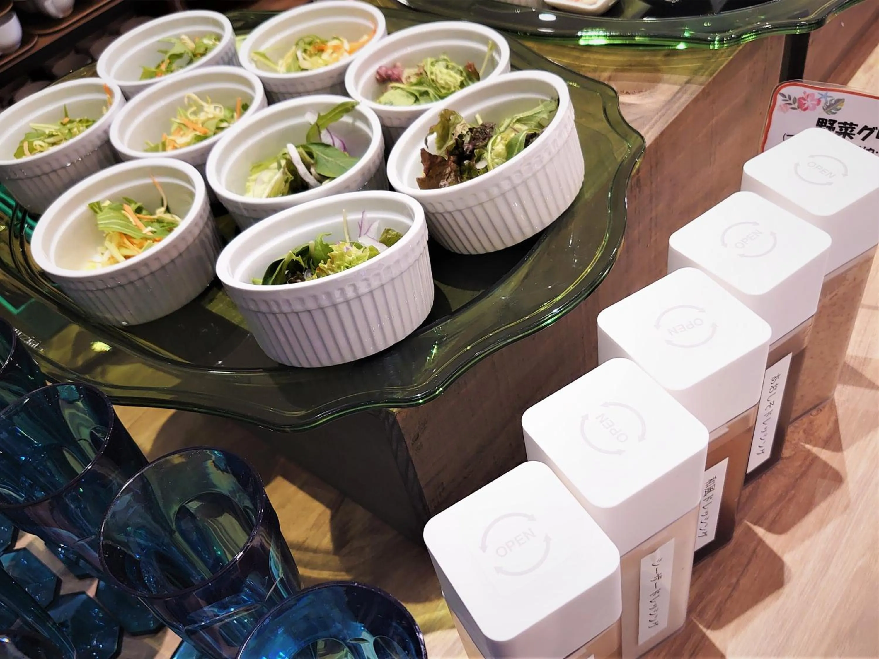 Buffet breakfast in Green Rich Hotel Miyazaki Tachibandori 2 (Artificial hot spring Futamata Yunohana)