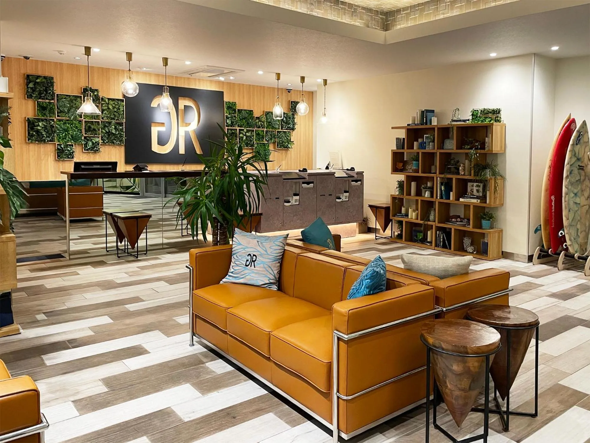 Lobby or reception in Green Rich Hotel Miyazaki Tachibandori 2 (Artificial hot spring Futamata Yunohana)