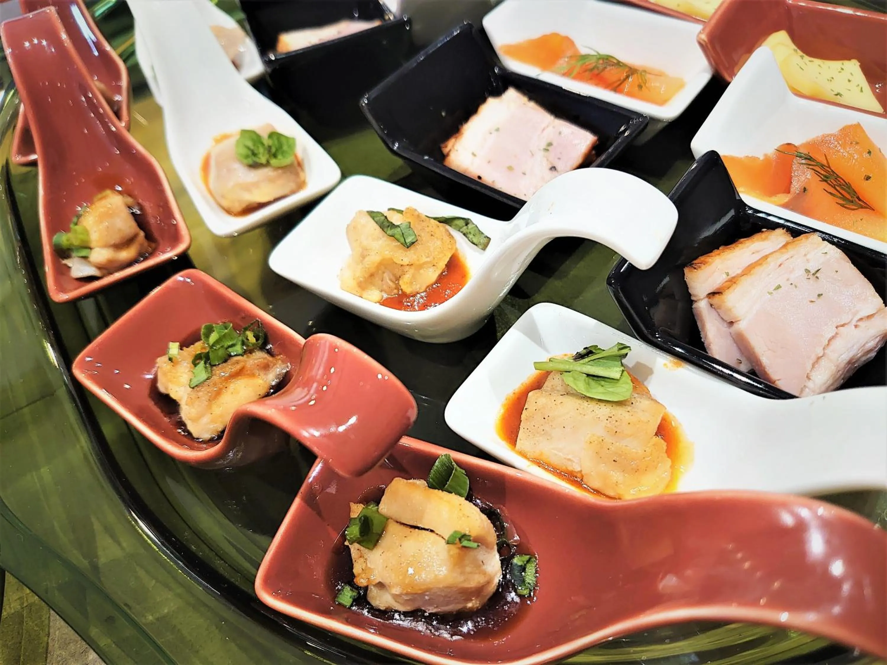 Buffet breakfast in Green Rich Hotel Miyazaki Tachibandori 2 (Artificial hot spring Futamata Yunohana)