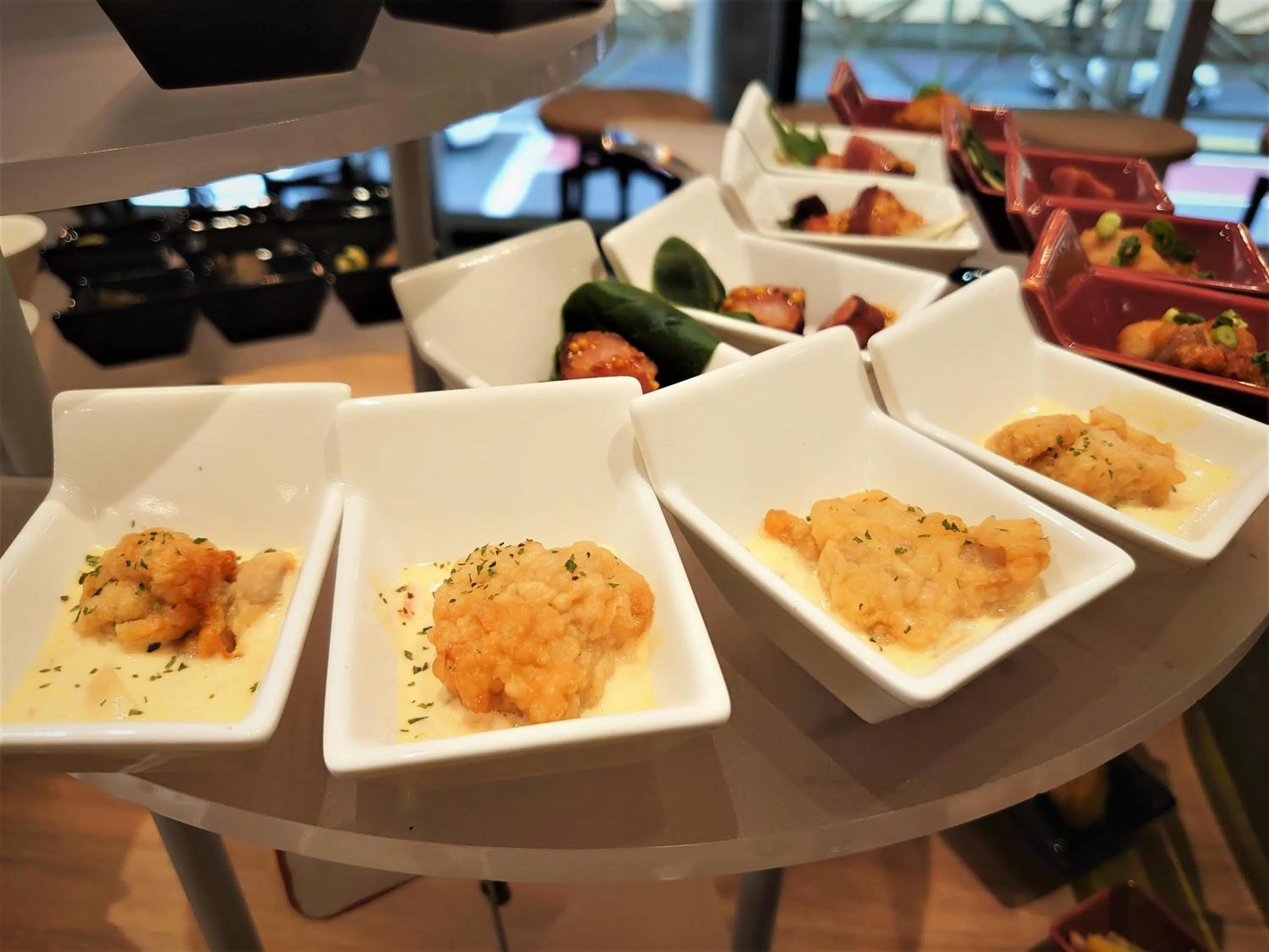 Buffet breakfast in Green Rich Hotel Miyazaki Tachibandori 2 (Artificial hot spring Futamata Yunohana)