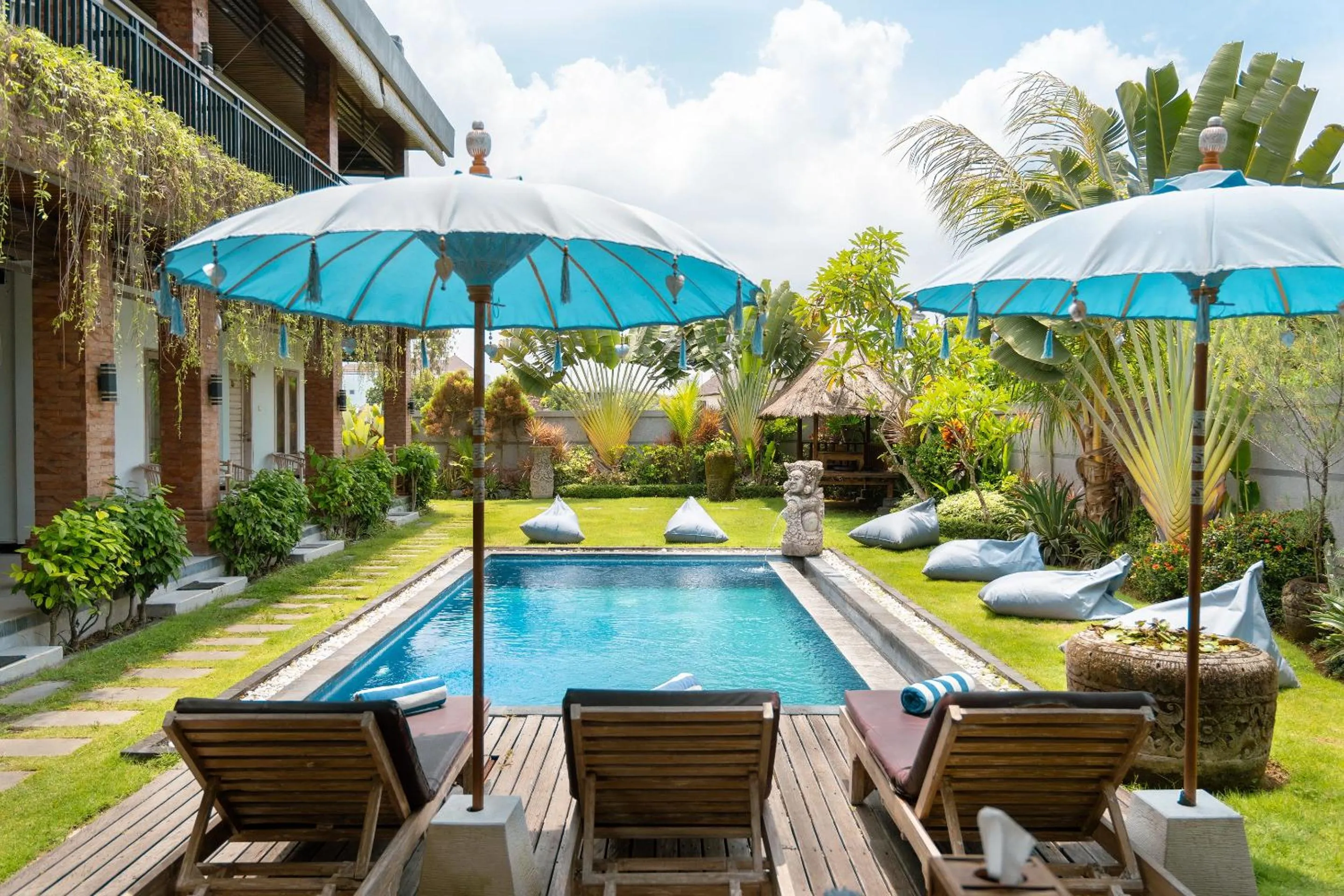 Garden in La Sari Village