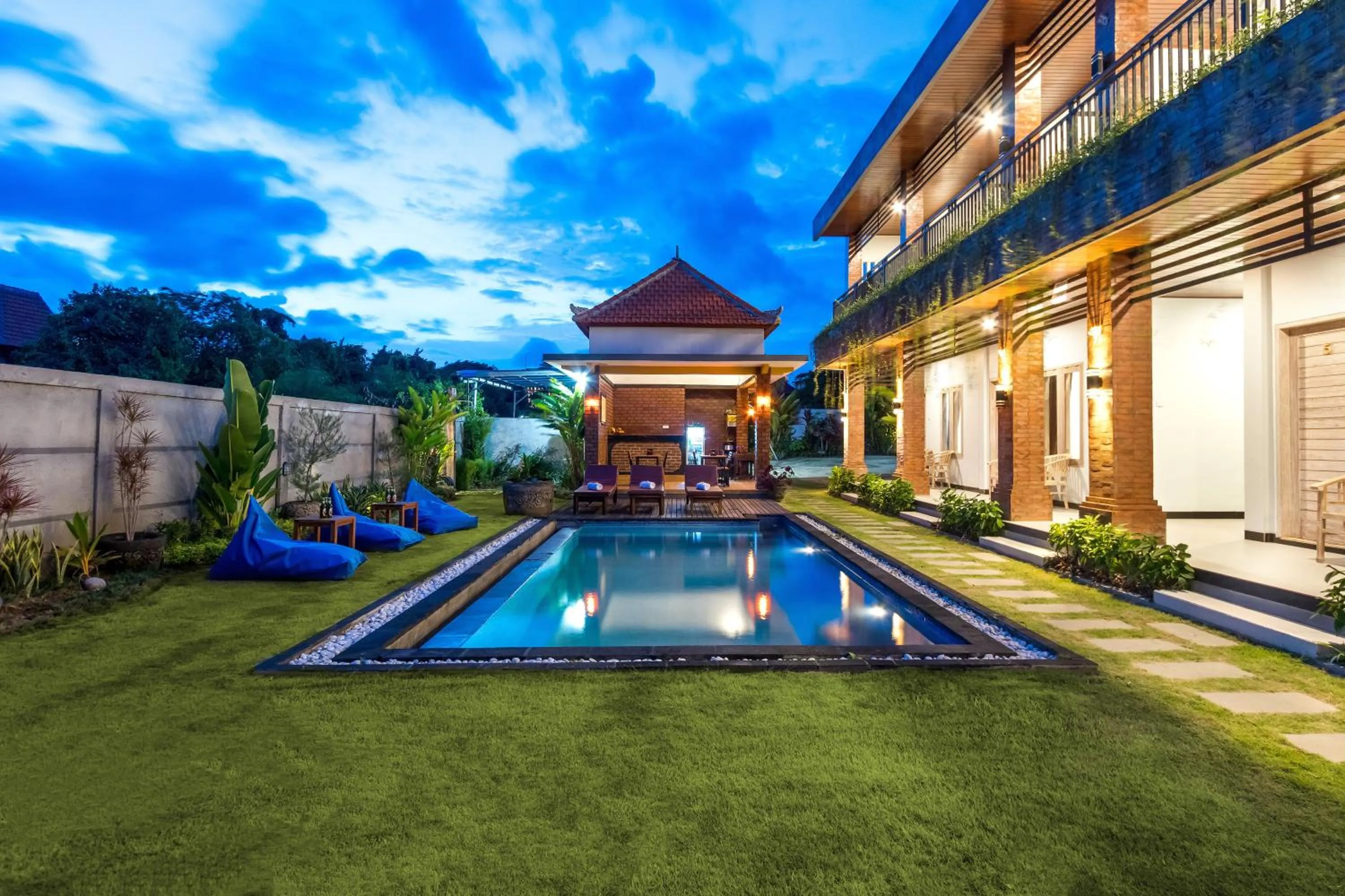 Garden in La Sari Village