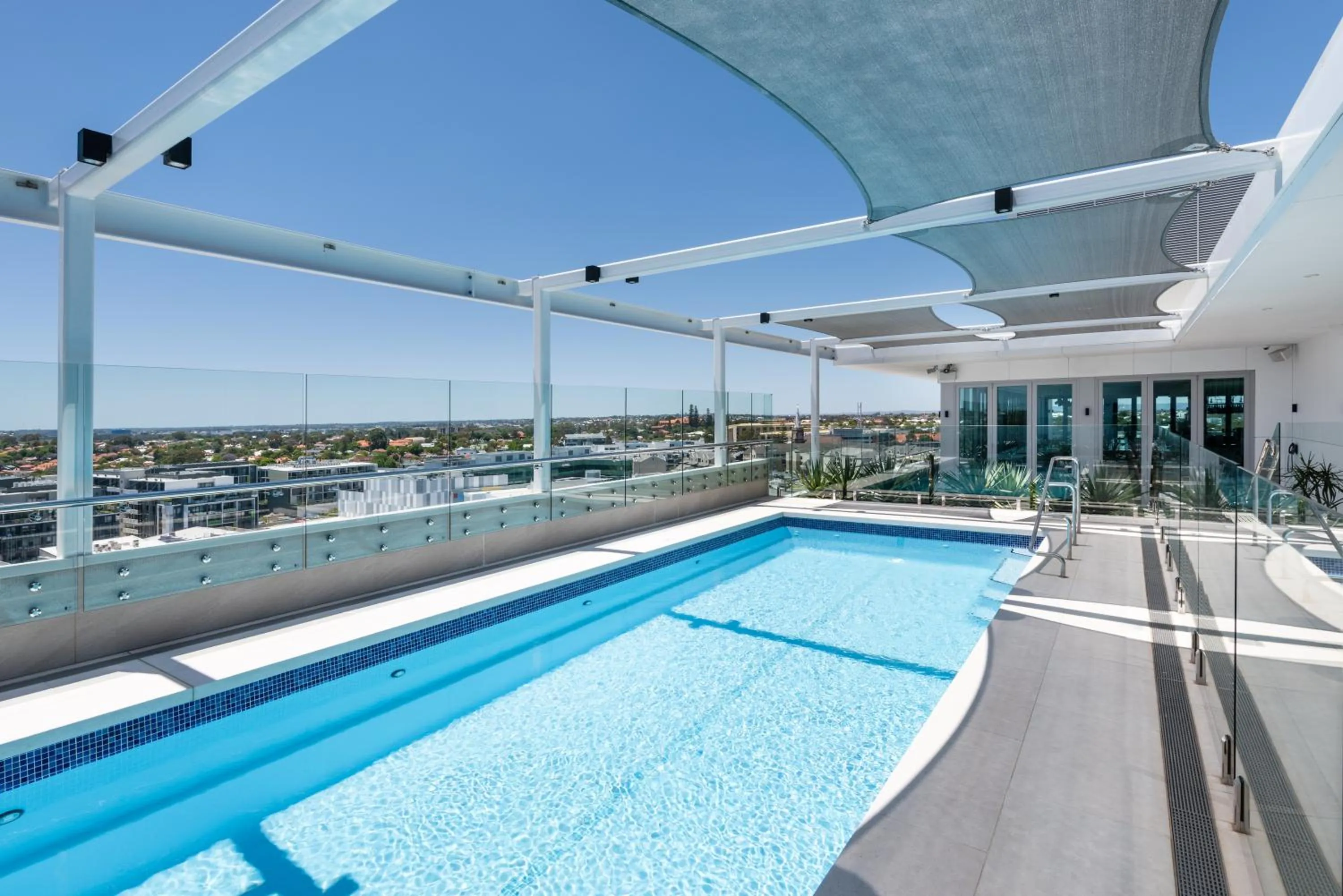 Pool view in Vibe Hotel Subiaco Perth
