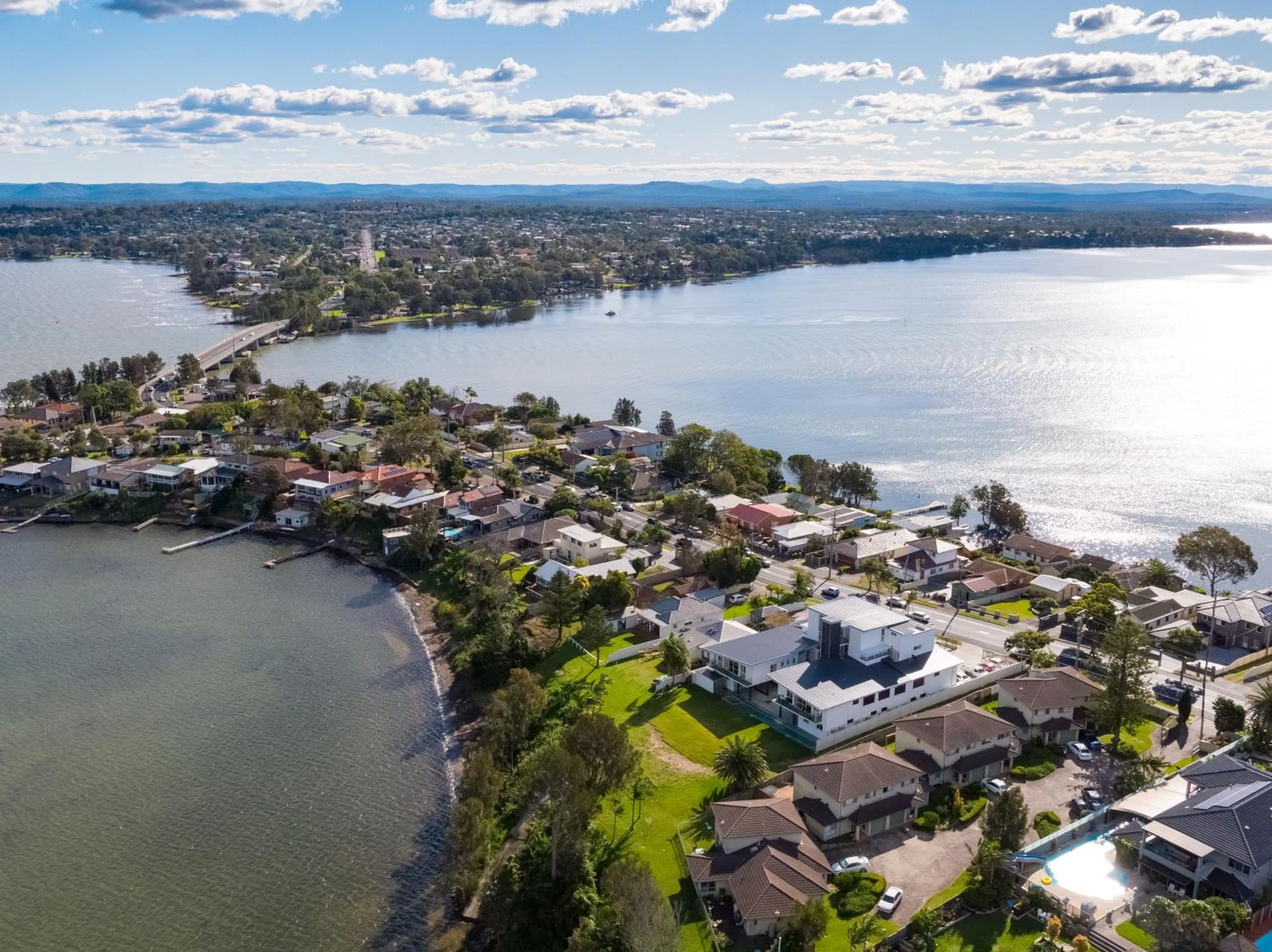 Bird's eye view in Lakes Resort Toukley