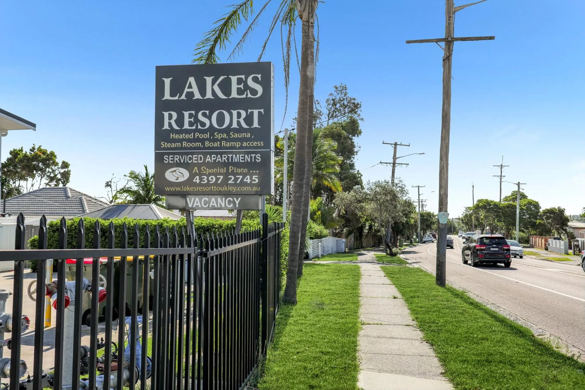 Street view in Lakes Resort Toukley