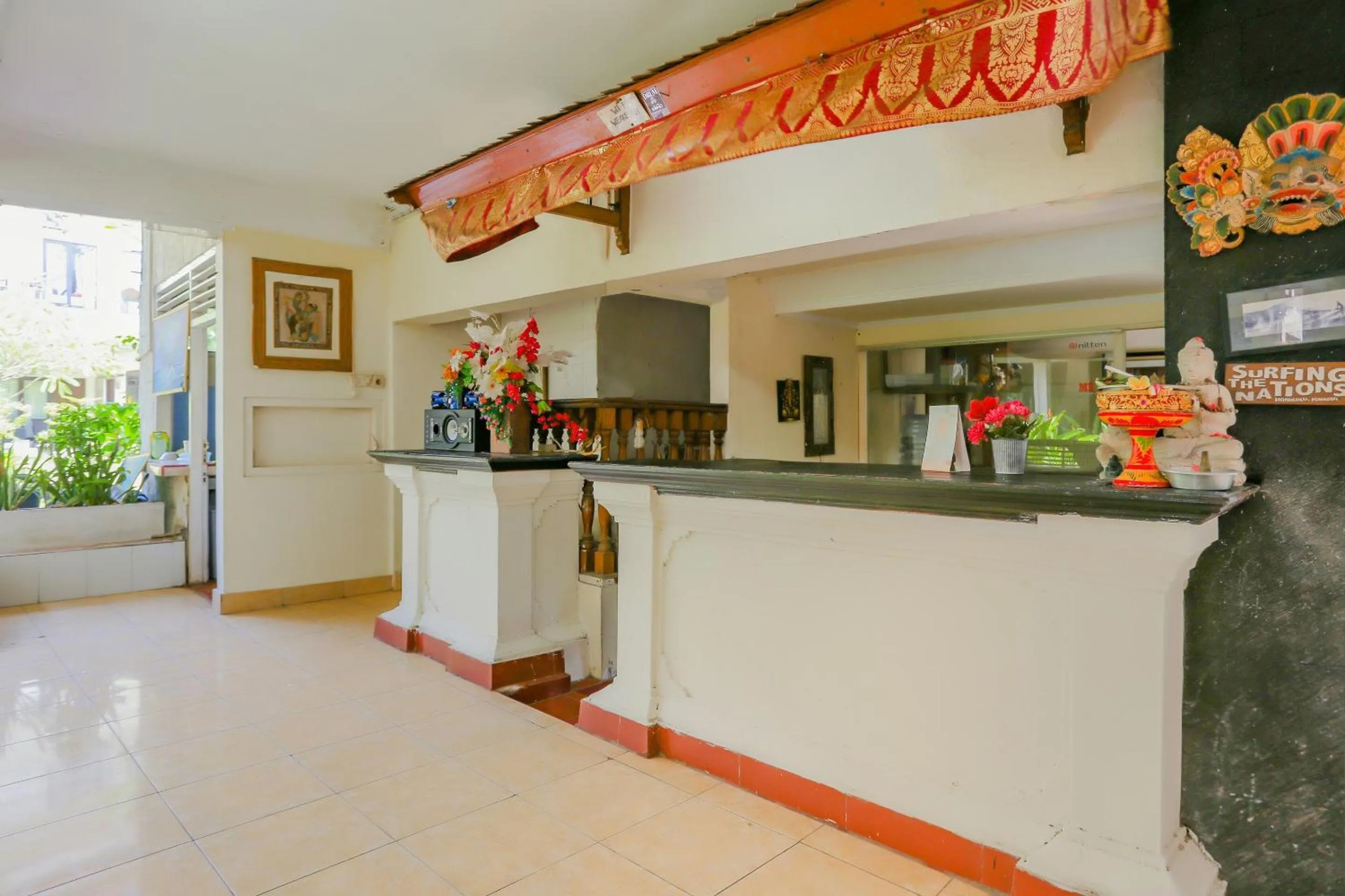 Lobby or reception in Hotel O Ari Beach Inn