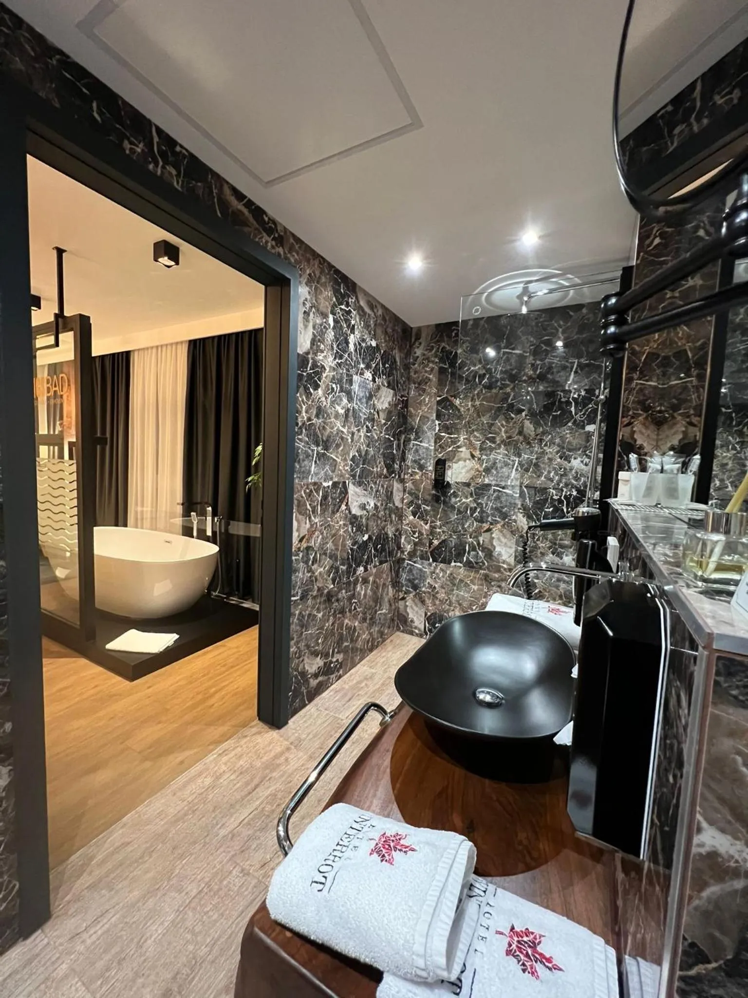 Bathroom in Design Hotel Winterrot