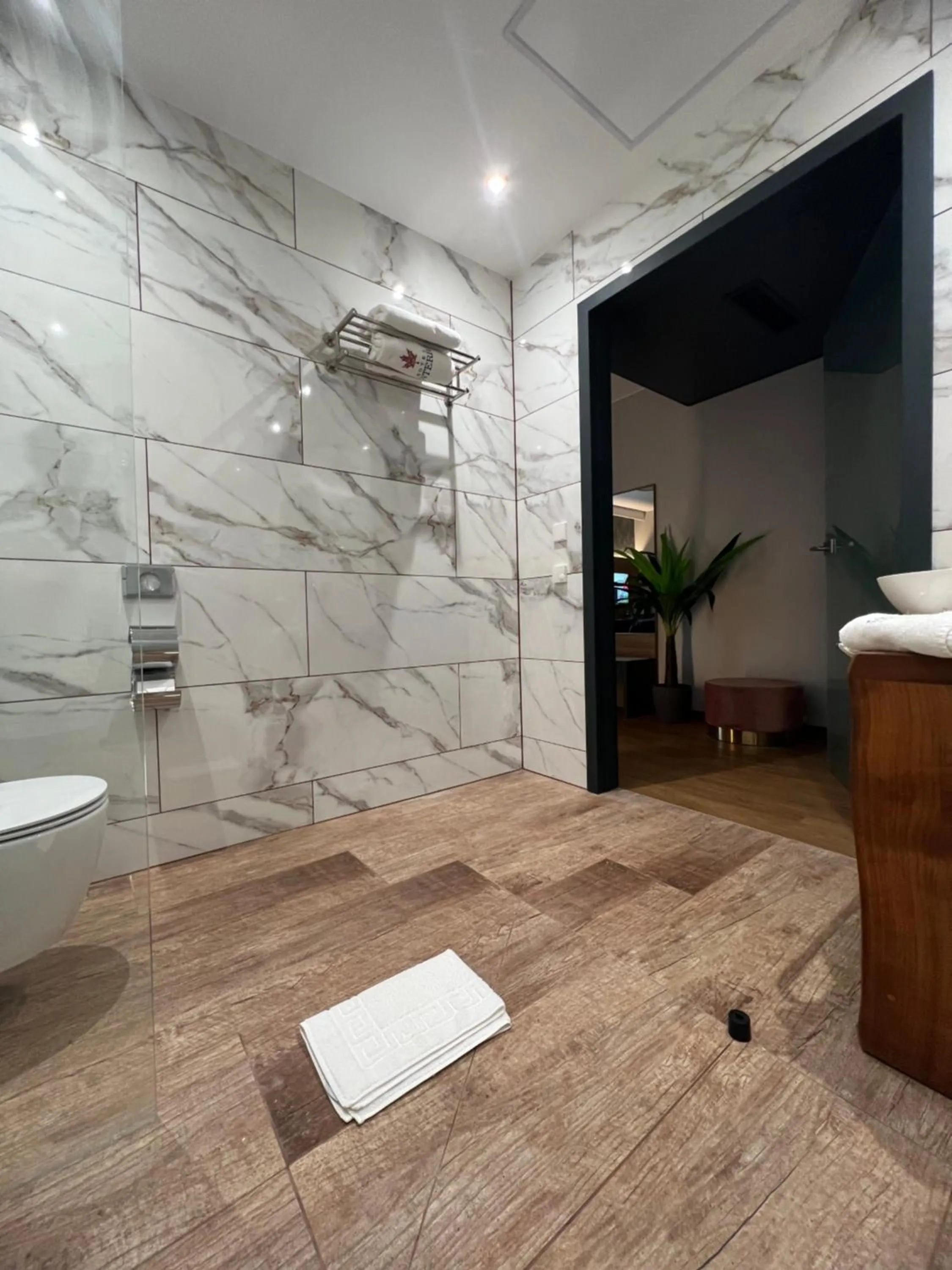 Bathroom in Design Hotel Winterrot