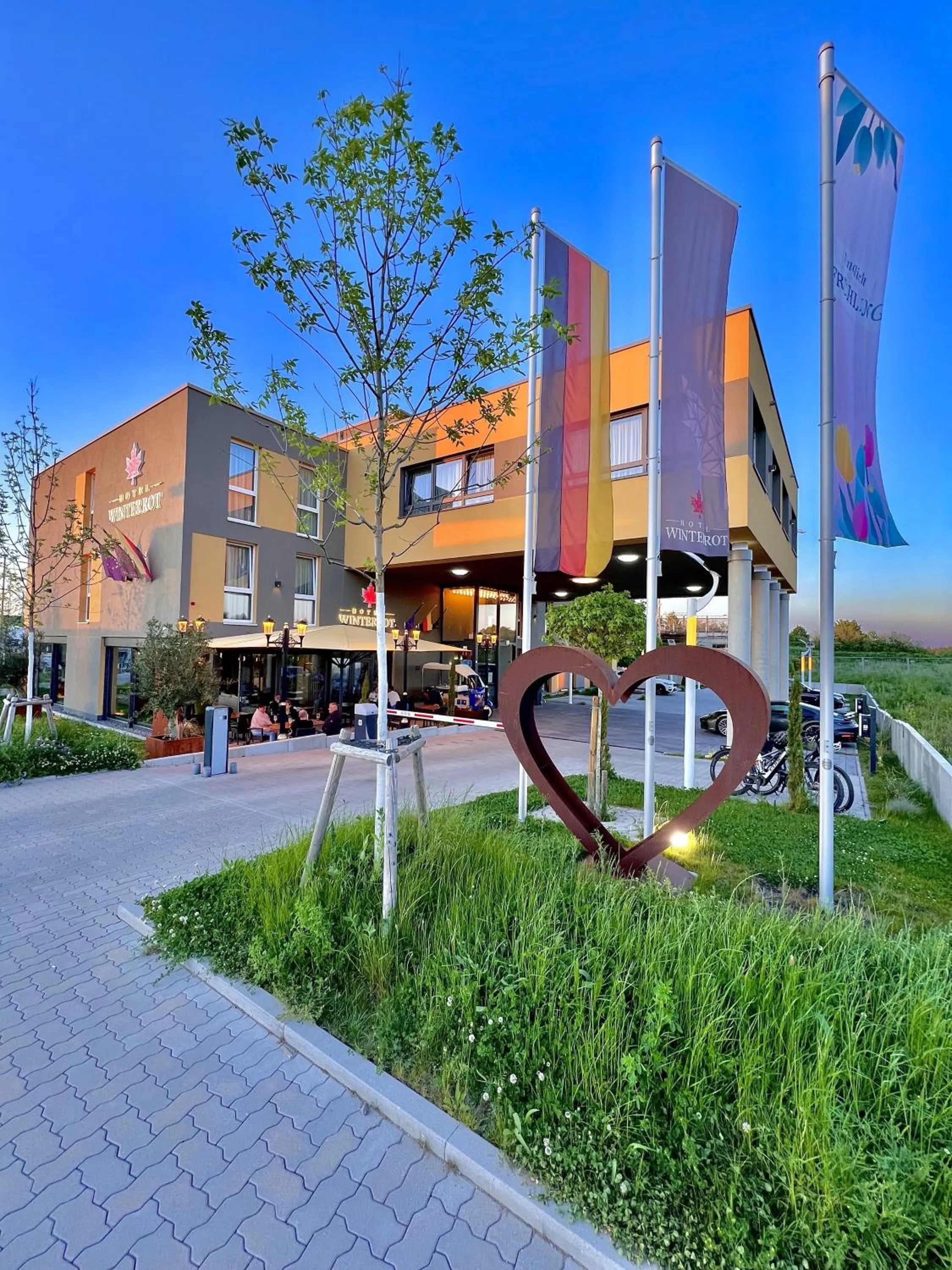 Property building in Design Hotel Winterrot