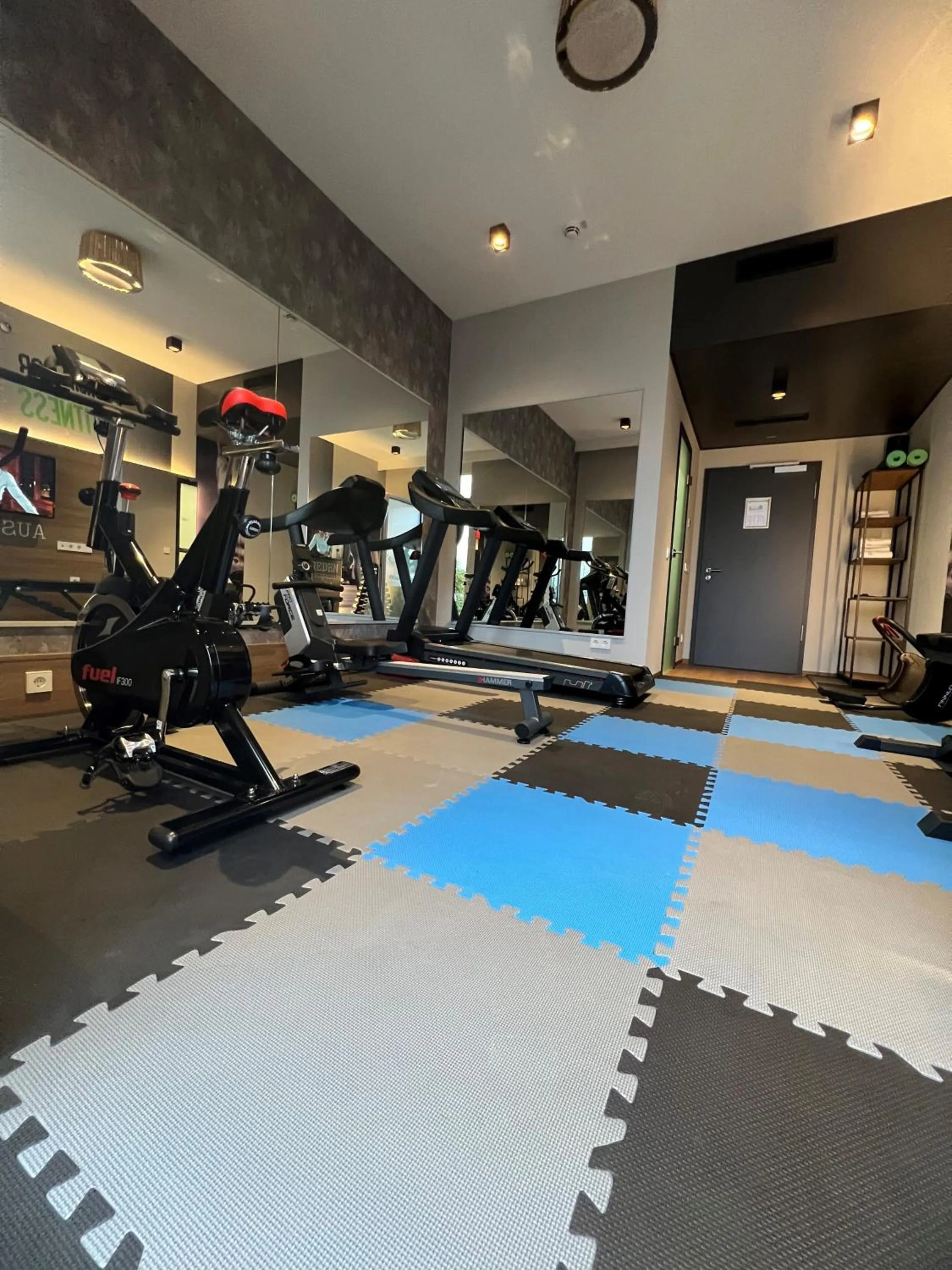 Fitness centre/facilities in Design Hotel Winterrot