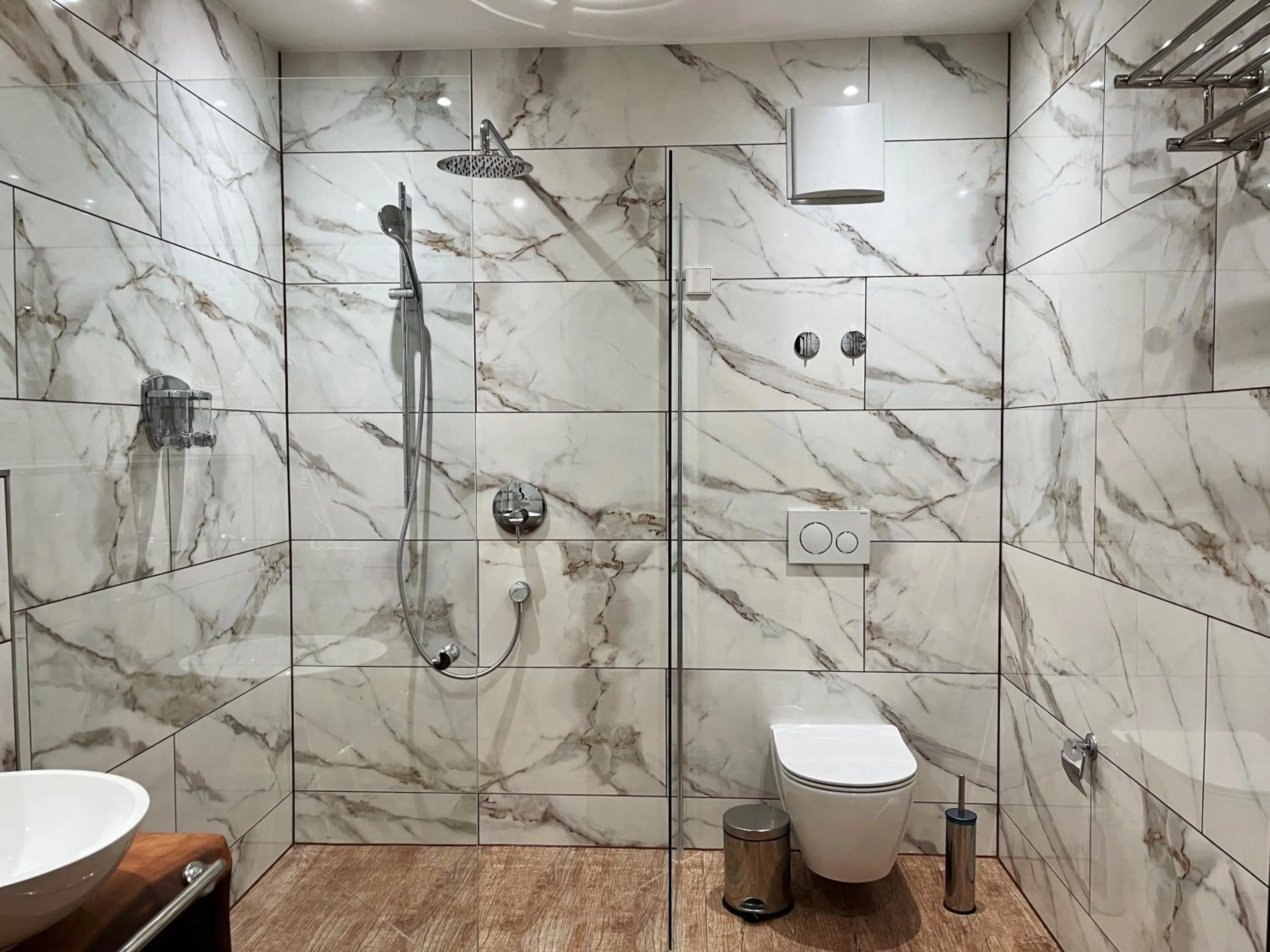 Shower in Design Hotel Winterrot