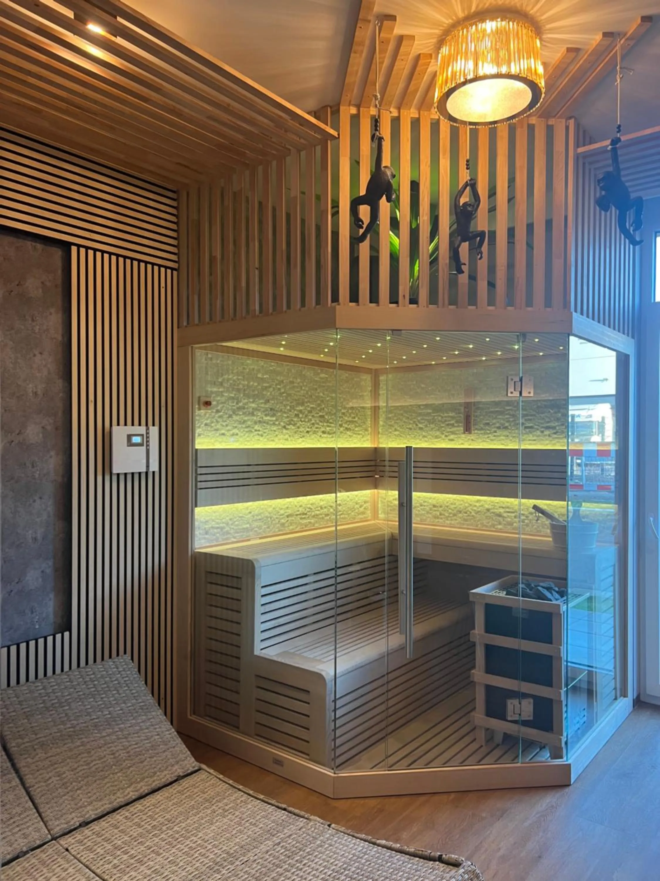 Sauna in Design Hotel Winterrot