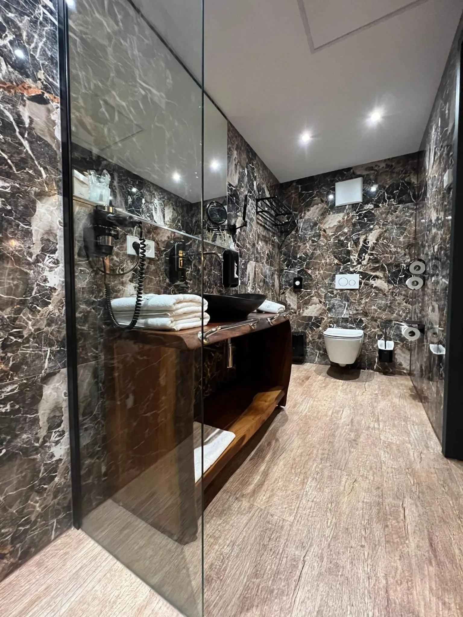 Shower in Design Hotel Winterrot