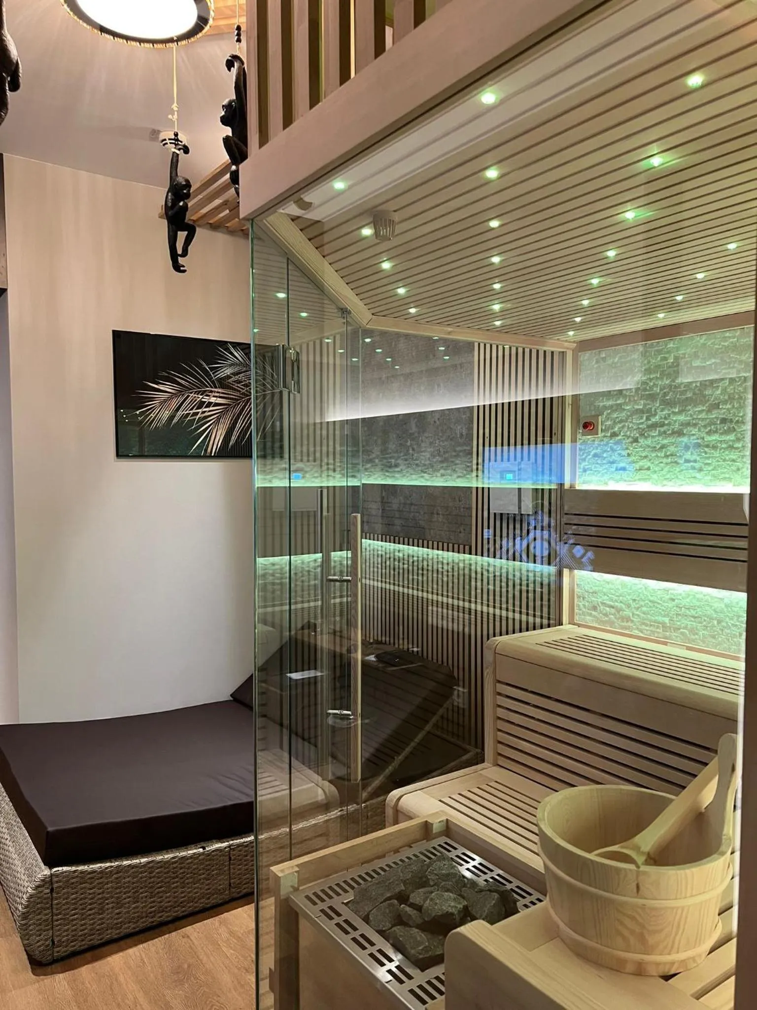 Sauna in Design Hotel Winterrot