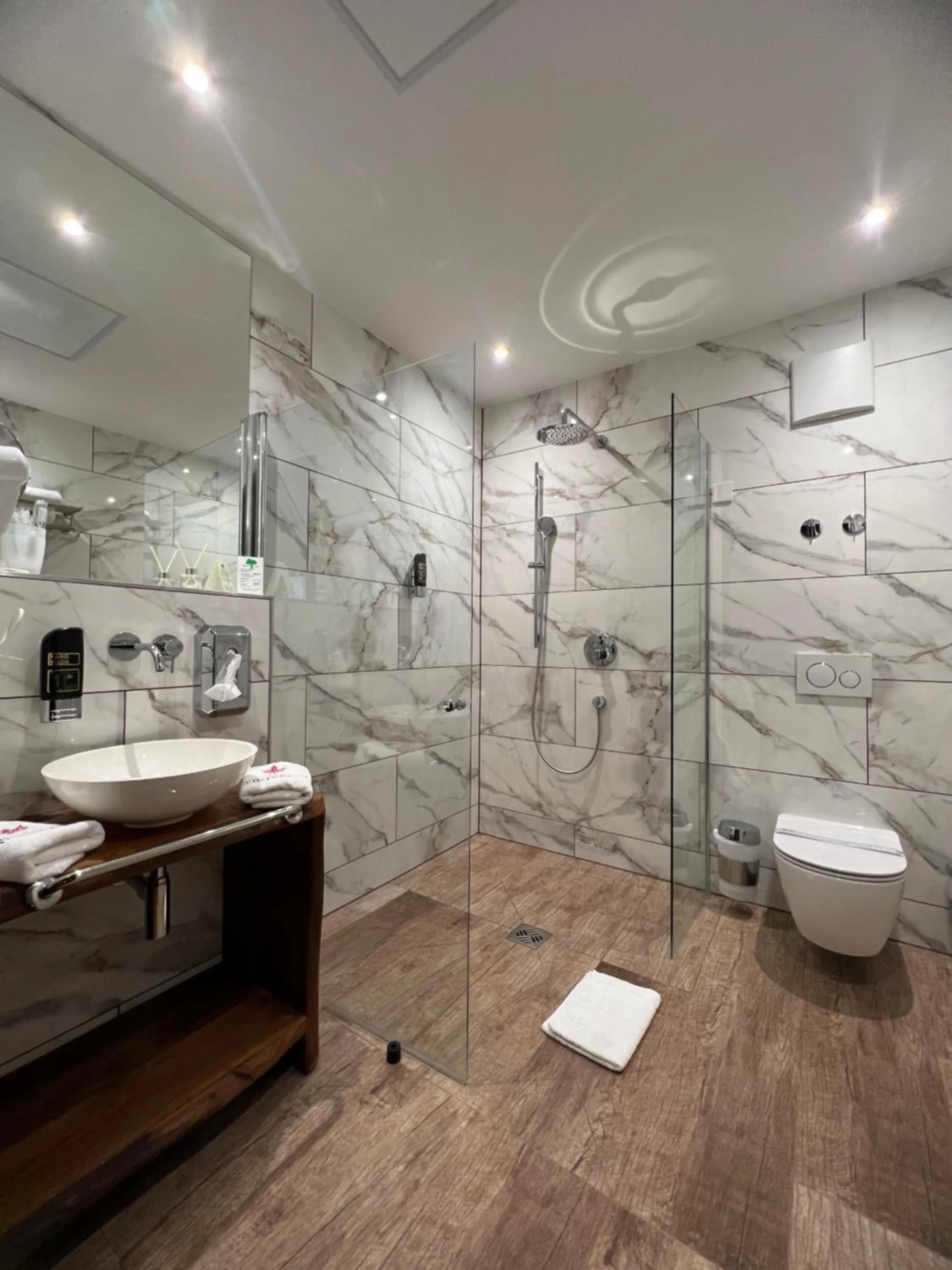 Bathroom in Design Hotel Winterrot