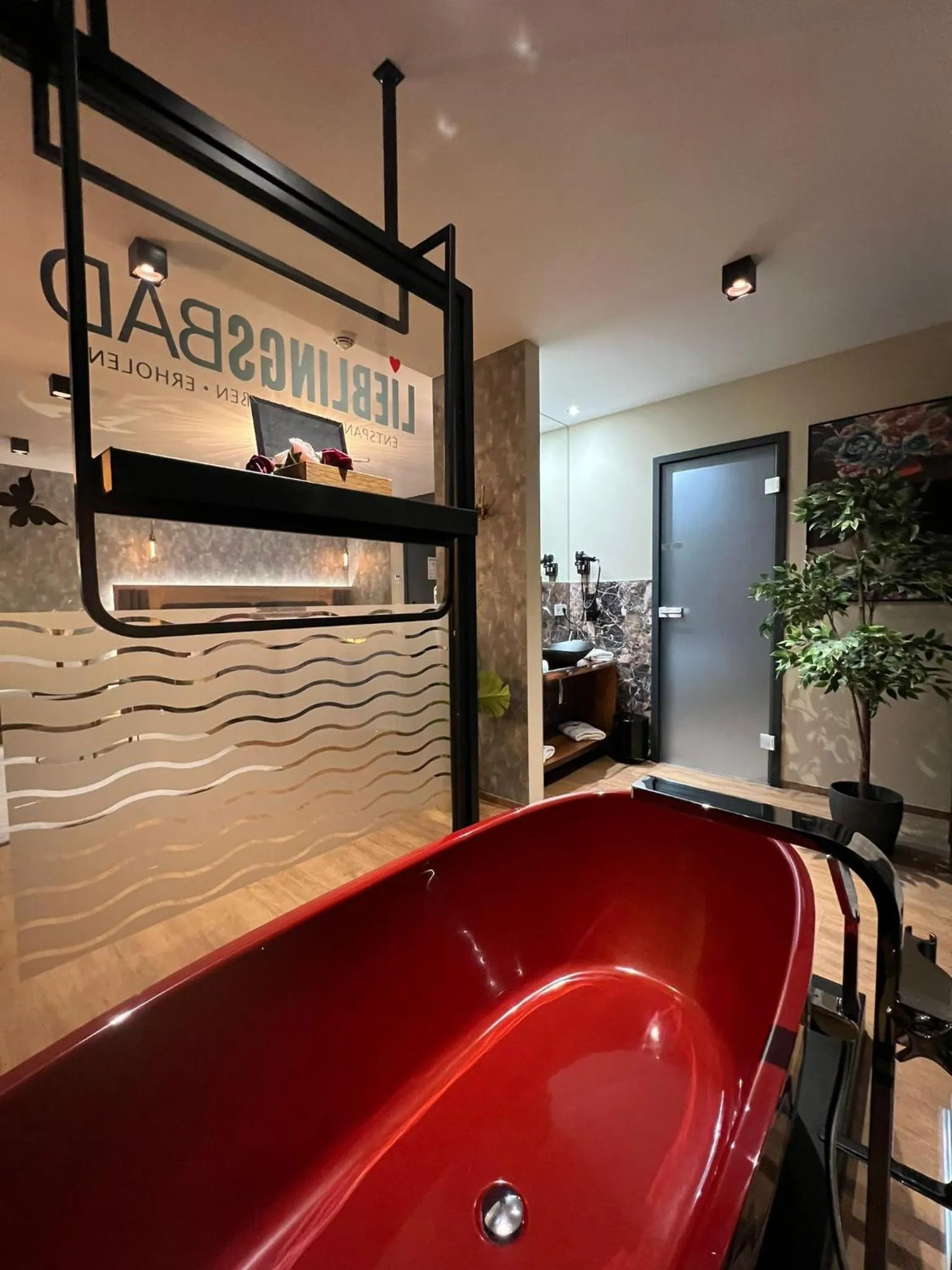 Bathroom in Design Hotel Winterrot