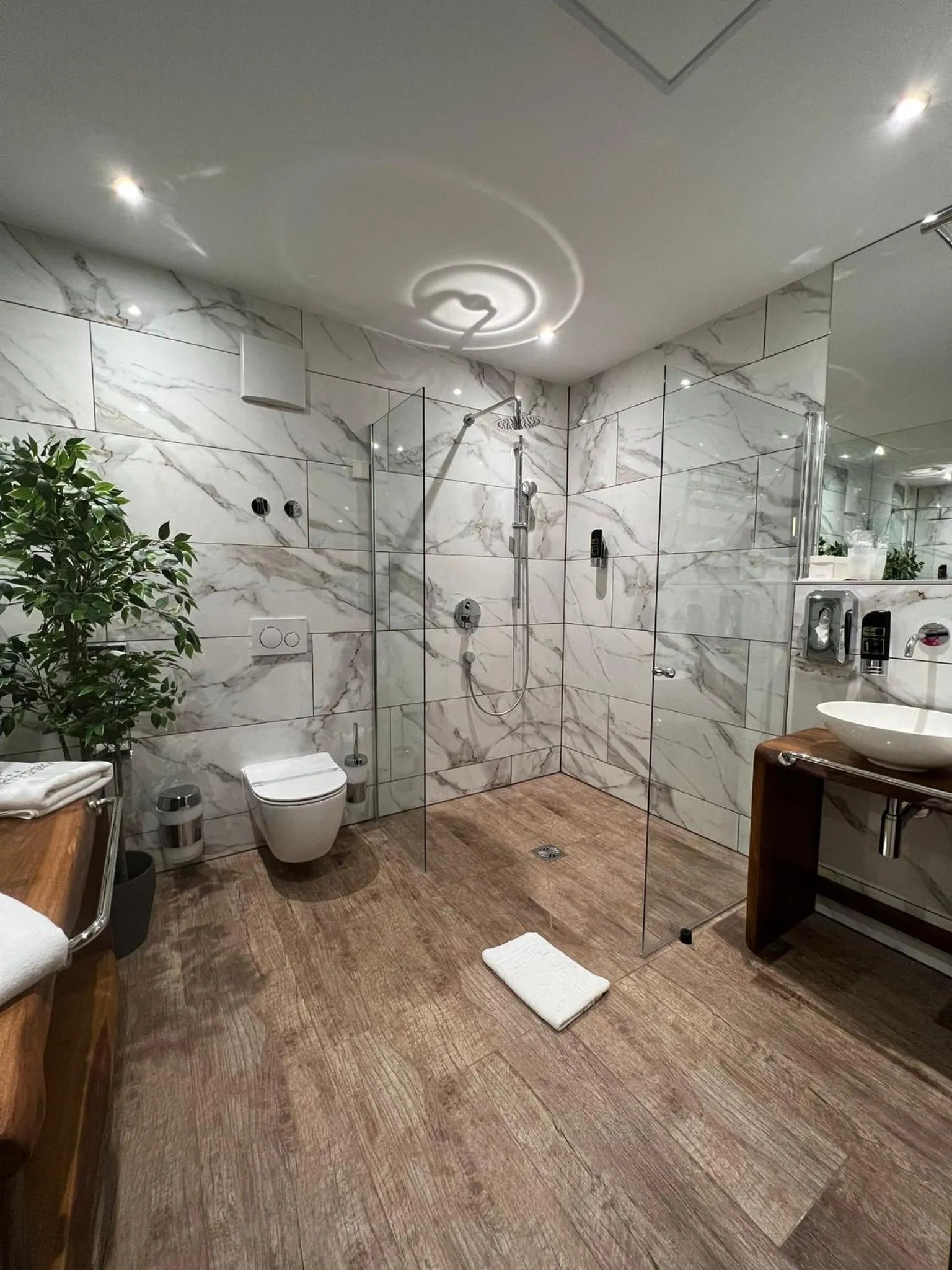 Shower in Design Hotel Winterrot