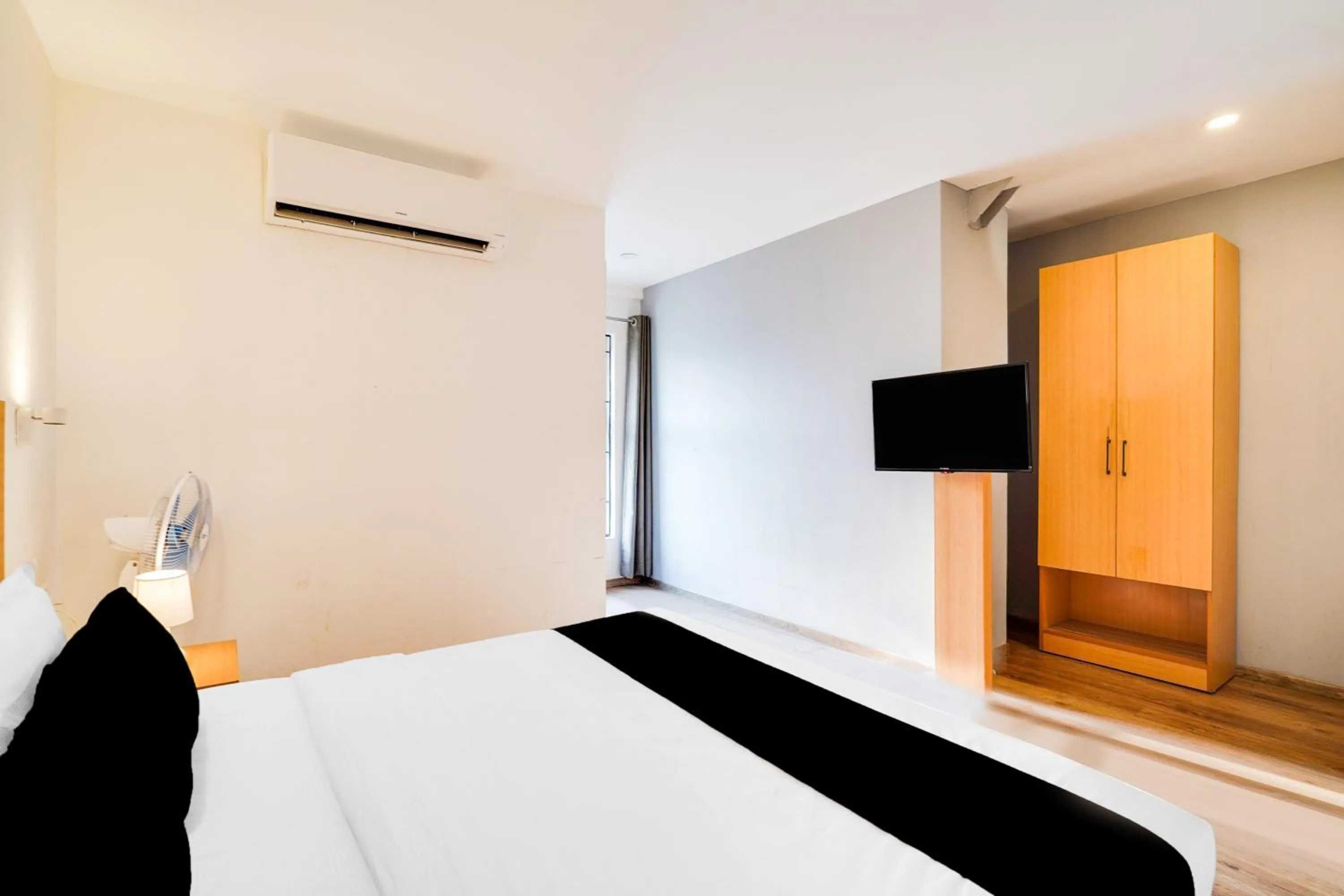 Bedroom, Bed in Super Townhouse BTM Layout Near Madiwala Lake Formerly Q Rooms