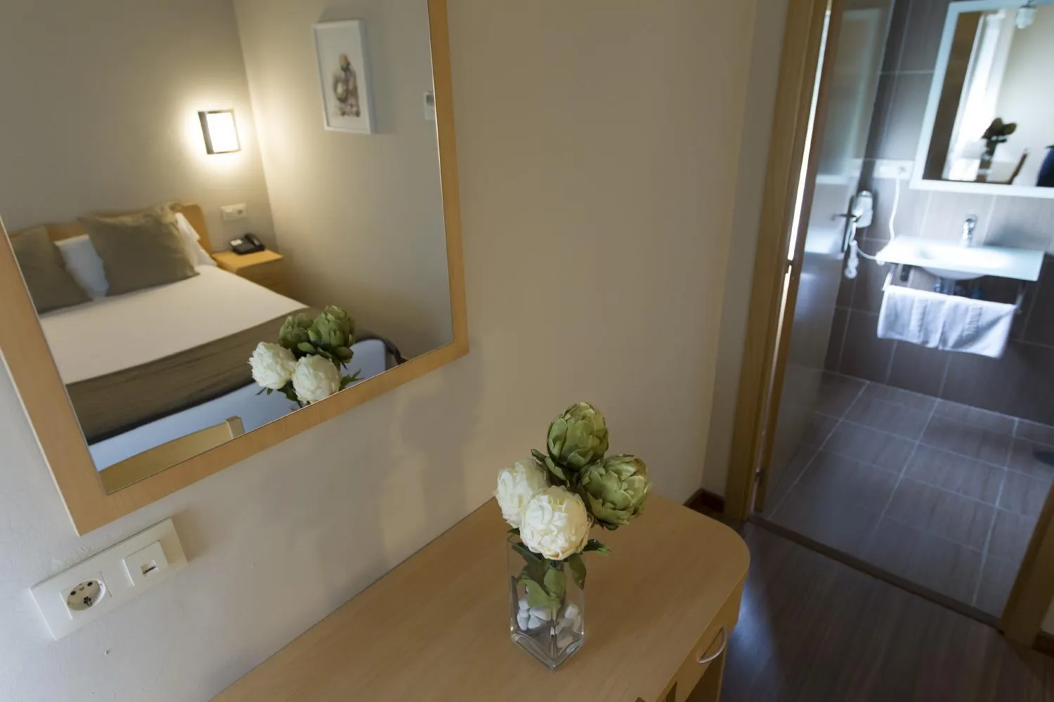 Decorative detail, Bed in Vettonia Hotel