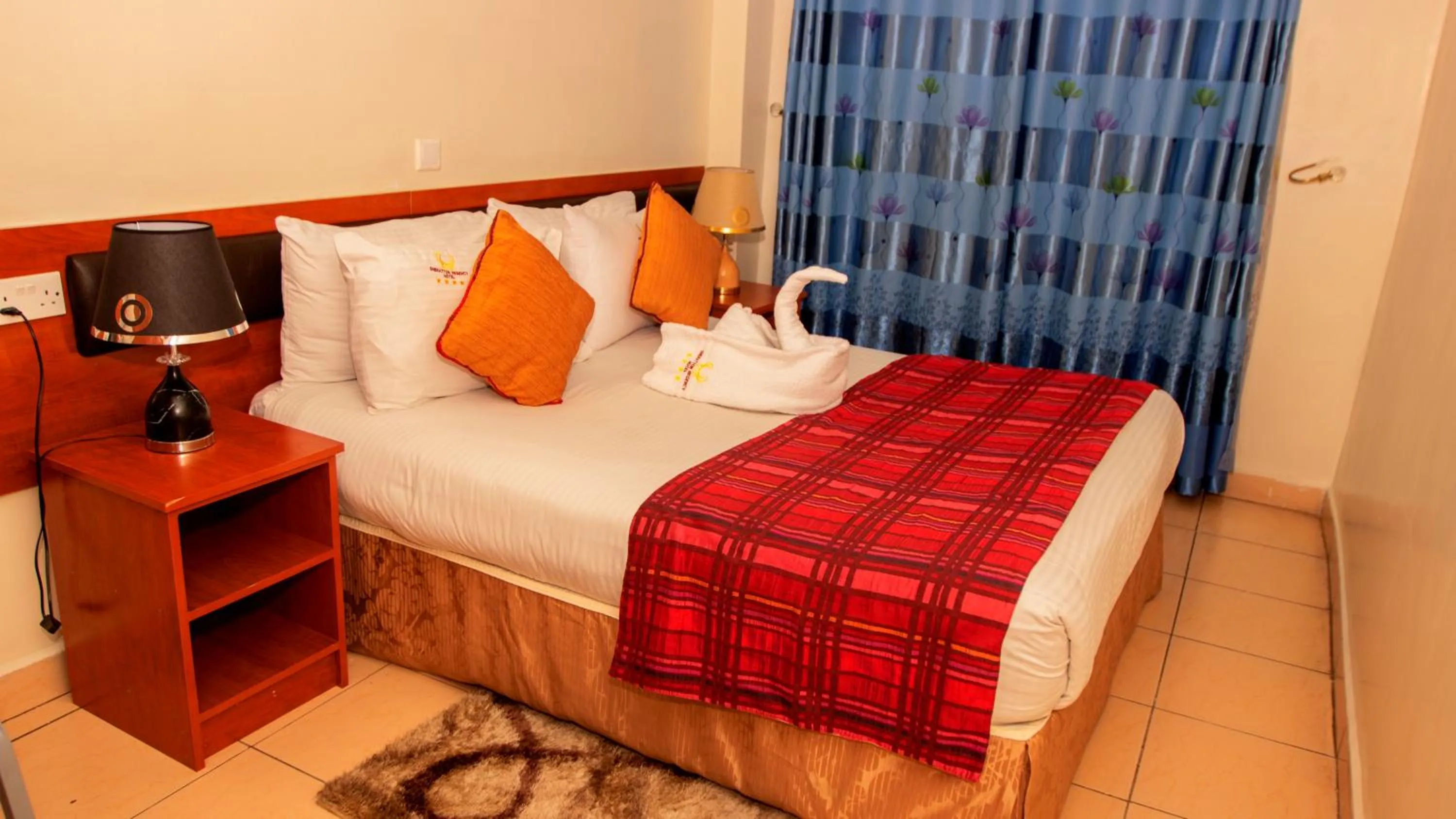 Bed in Sheratton Regency Hotel Nairobi