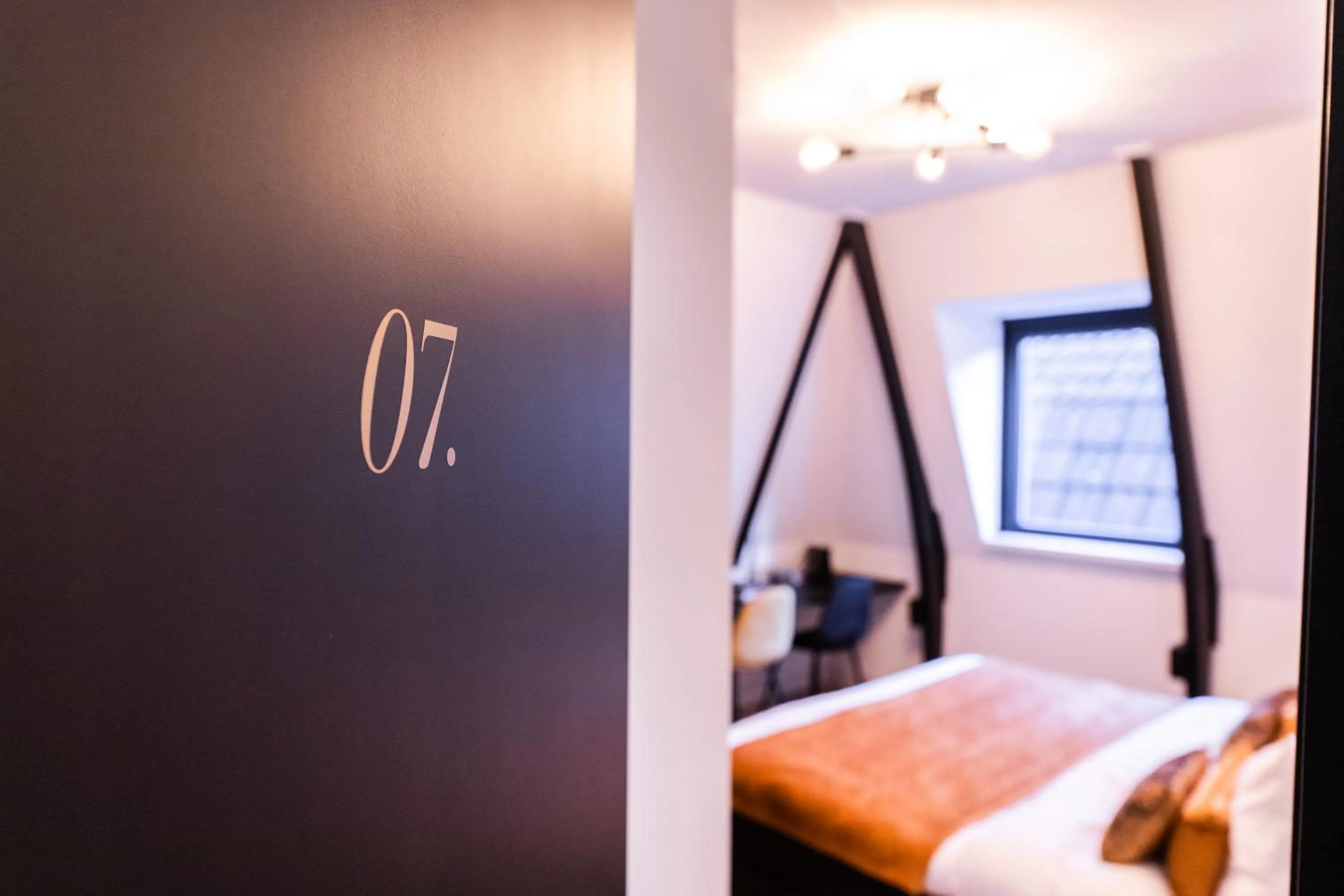 Bedroom, Bed in Boutique Hotel 43 Zaandam-Amsterdam