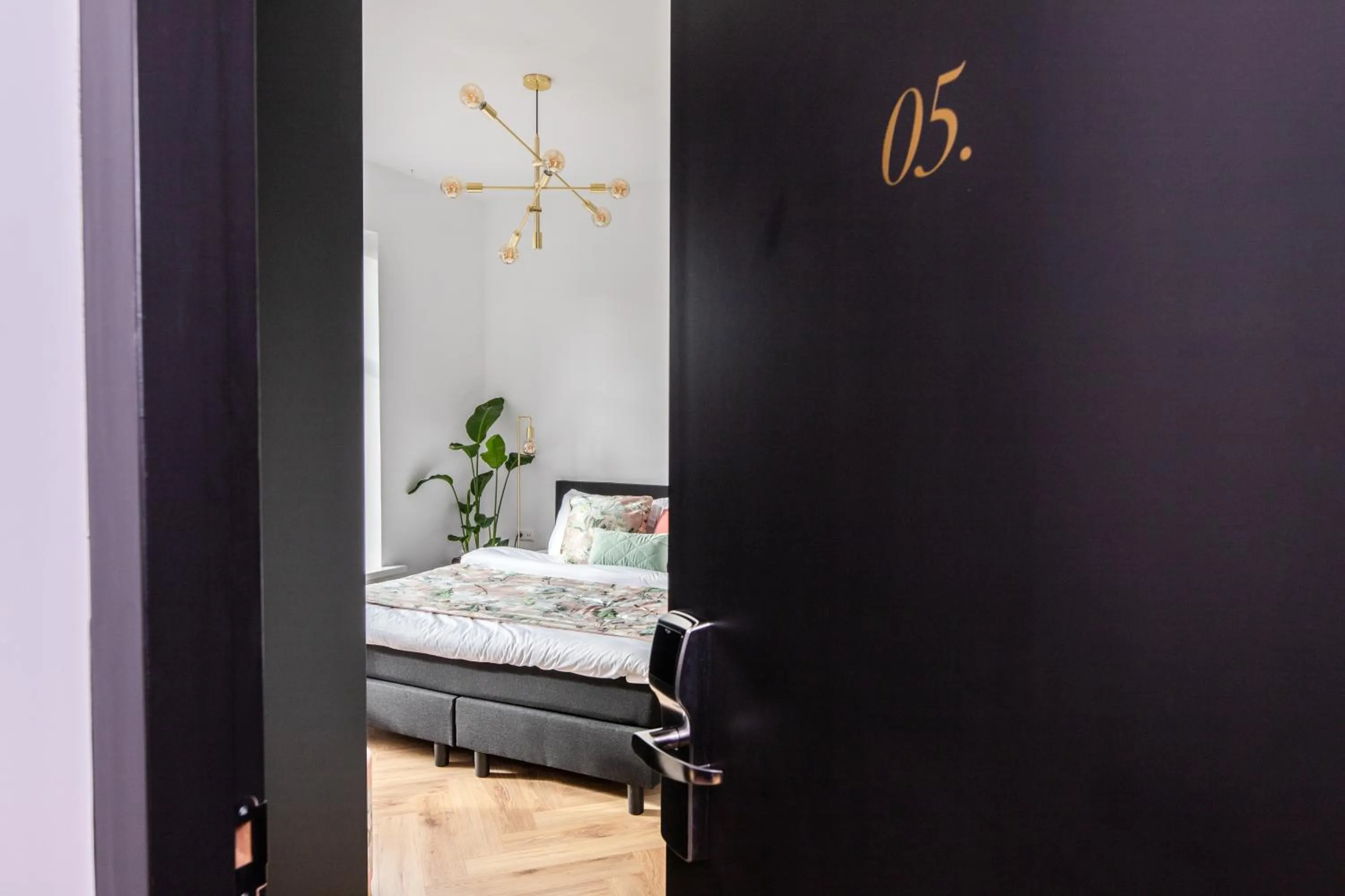 Bedroom, Bed in Boutique Hotel 43 Zaandam-Amsterdam