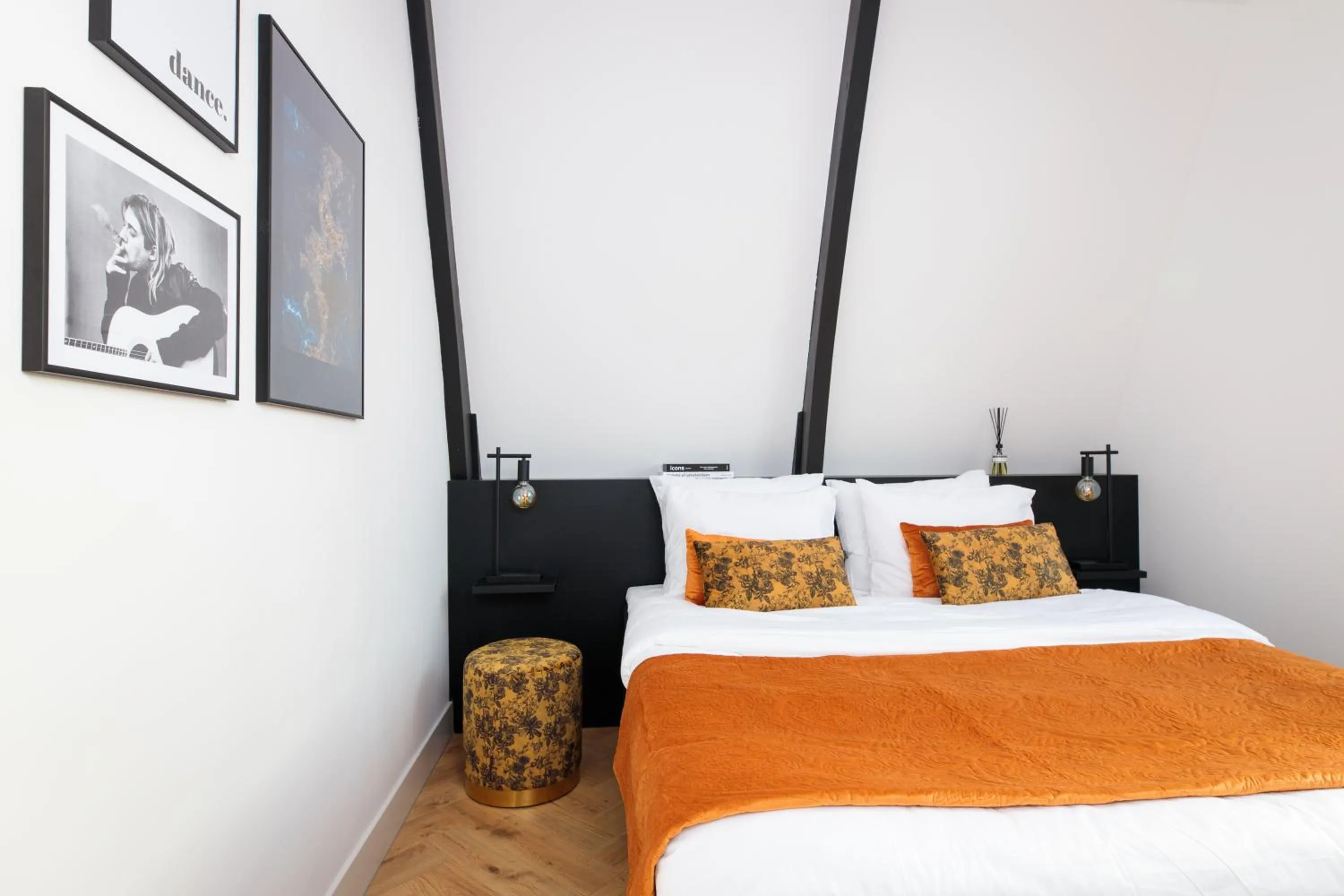 Bed in Boutique Hotel 43 Zaandam-Amsterdam