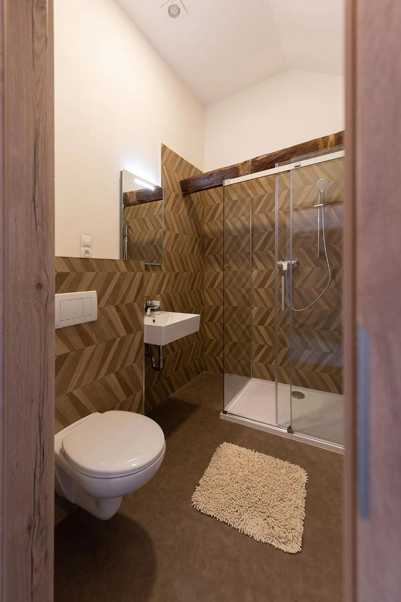 Bathroom in Apartsee Wellness Plzeň