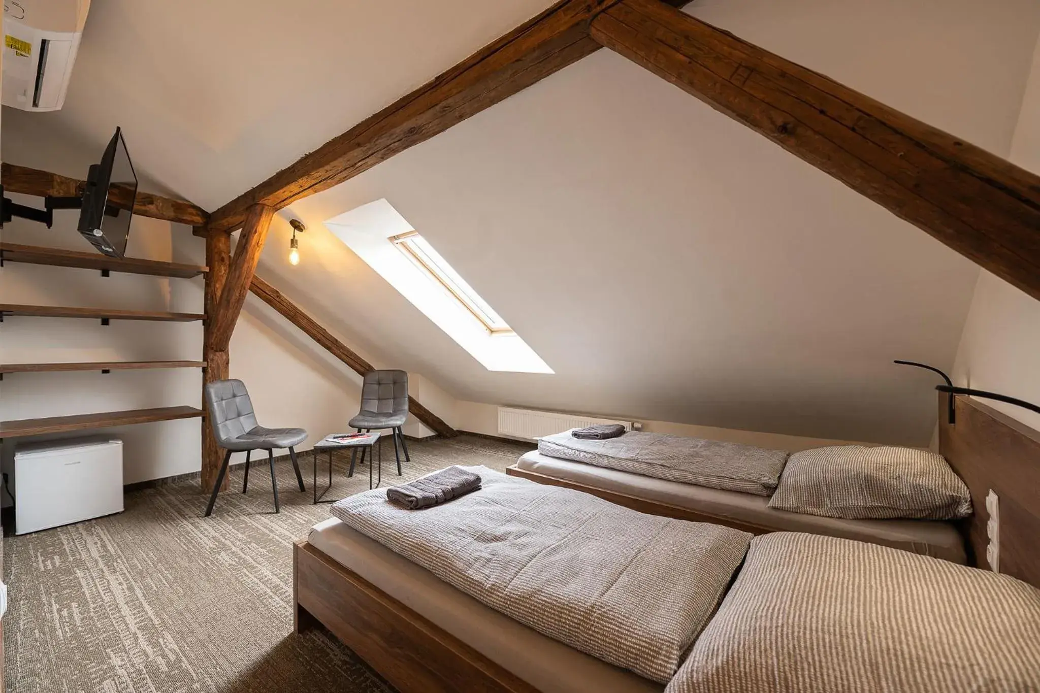 Twin Room in Apartsee Wellness Plzeň Twin Room in Apartsee Wellness Plzeň