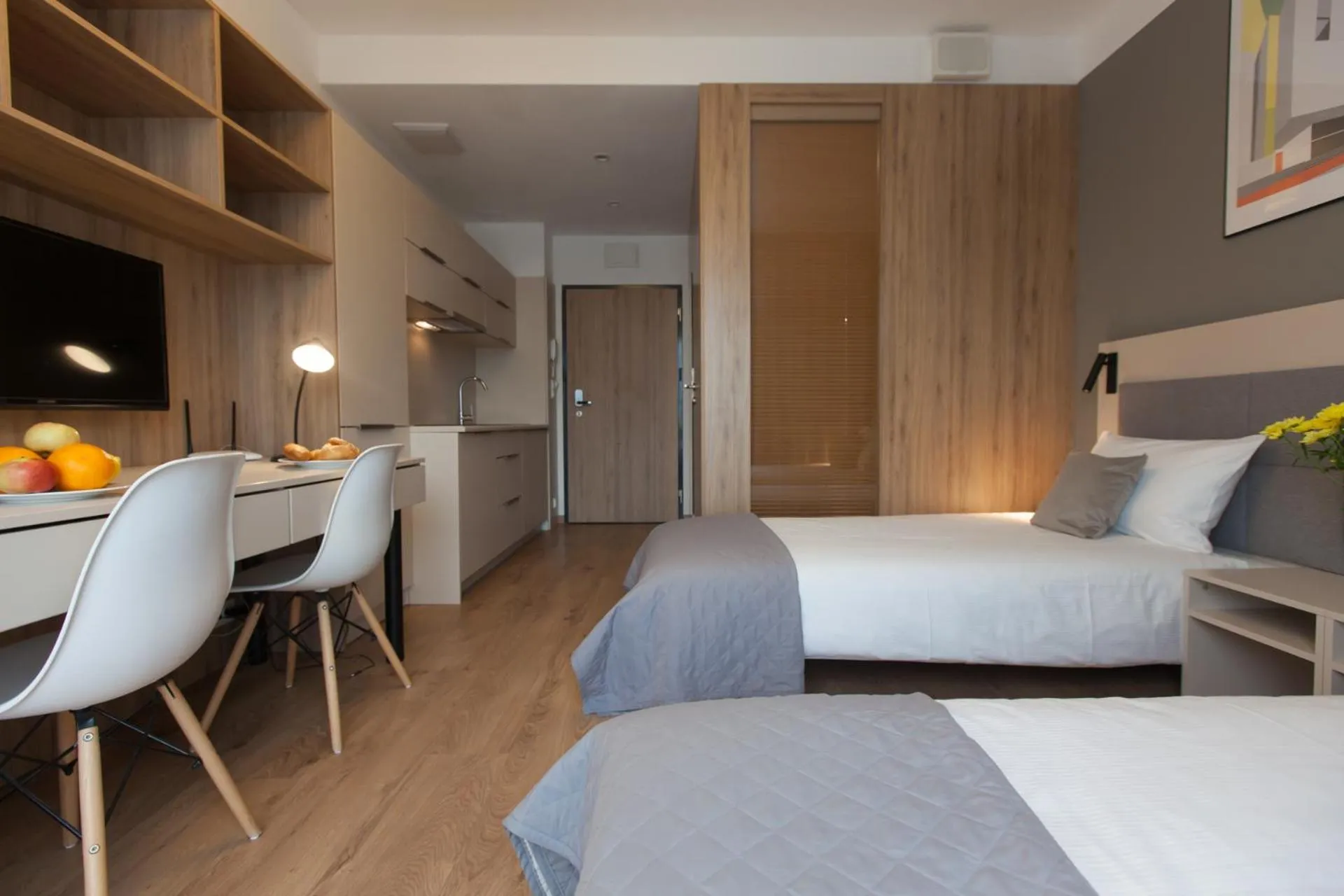 Photo of the whole room, Bed in Aparthotel City Break Wolska