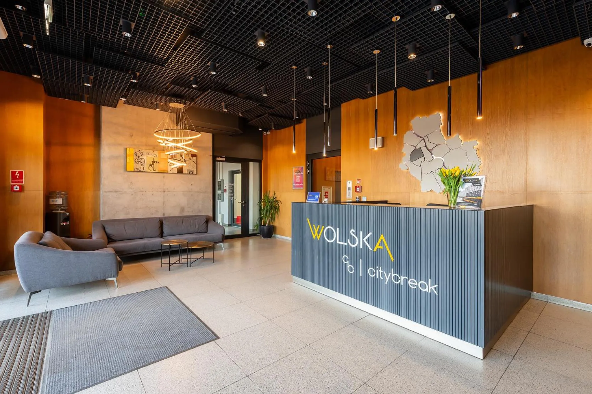 Lobby or reception in Aparthotel City Break Wolska