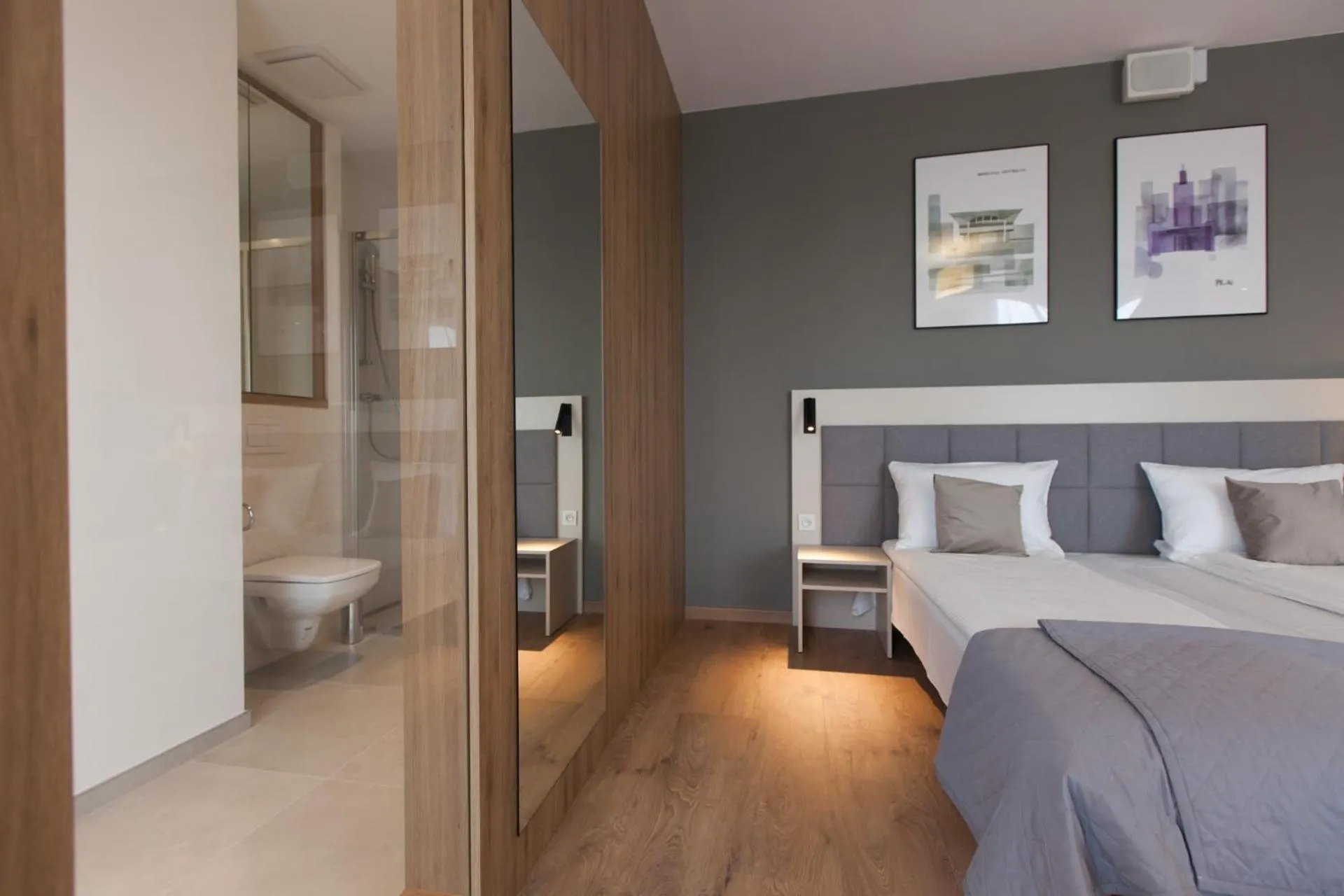 Photo of the whole room, Bed in Aparthotel City Break Wolska